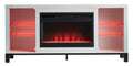 CANVAS Waldon Media Fireplace, 60-in