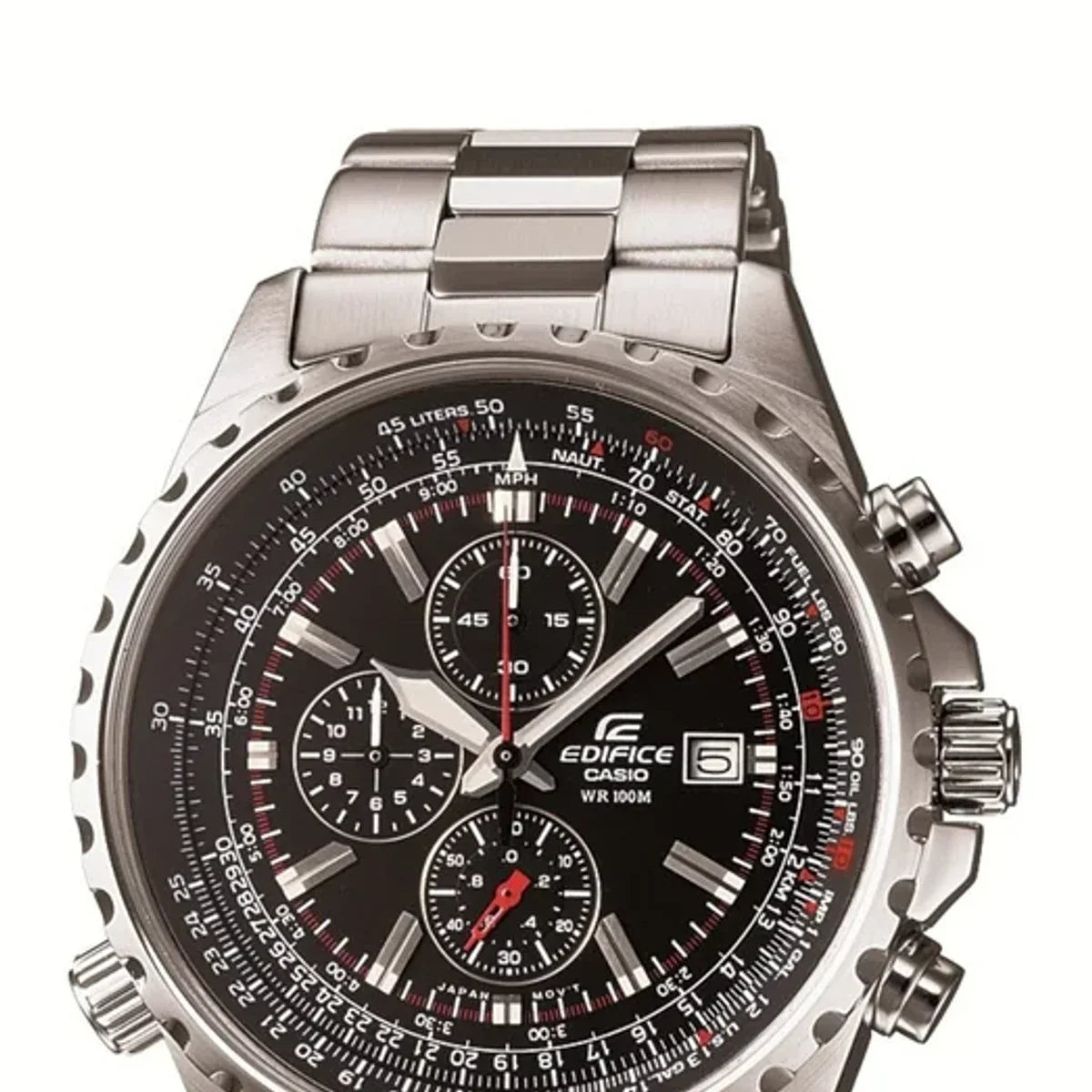 Casio Edifice Black Dial Men's Watch