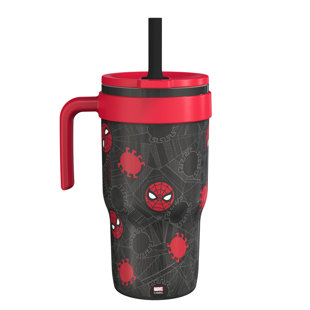 18oz Stitch Kids Straw Handle Tumbler