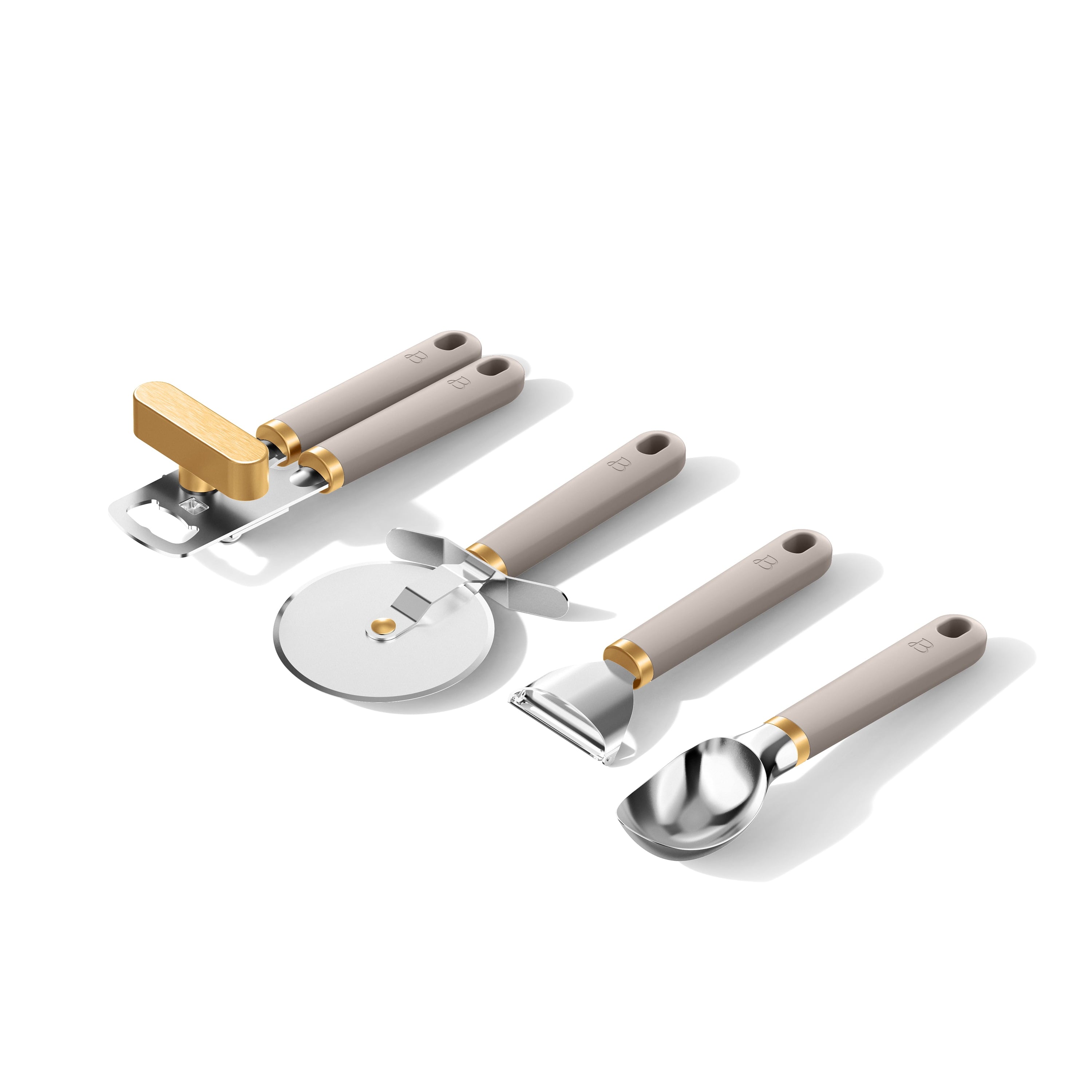 4-Piece Essentials Gadget Set, Porcini Taupe by Drew Barrymore