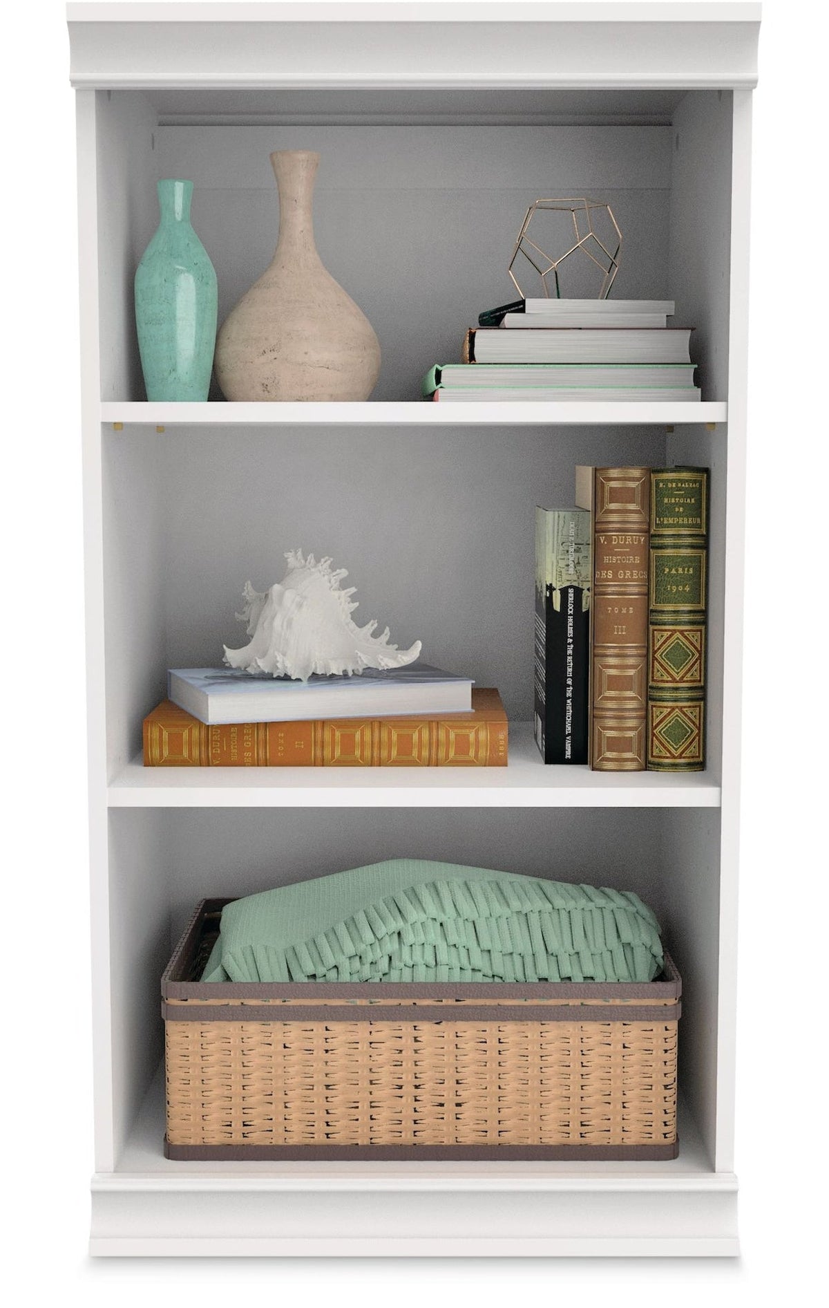 ClosetMaid Modular Stackable Closet Storage Shelf Unit, White