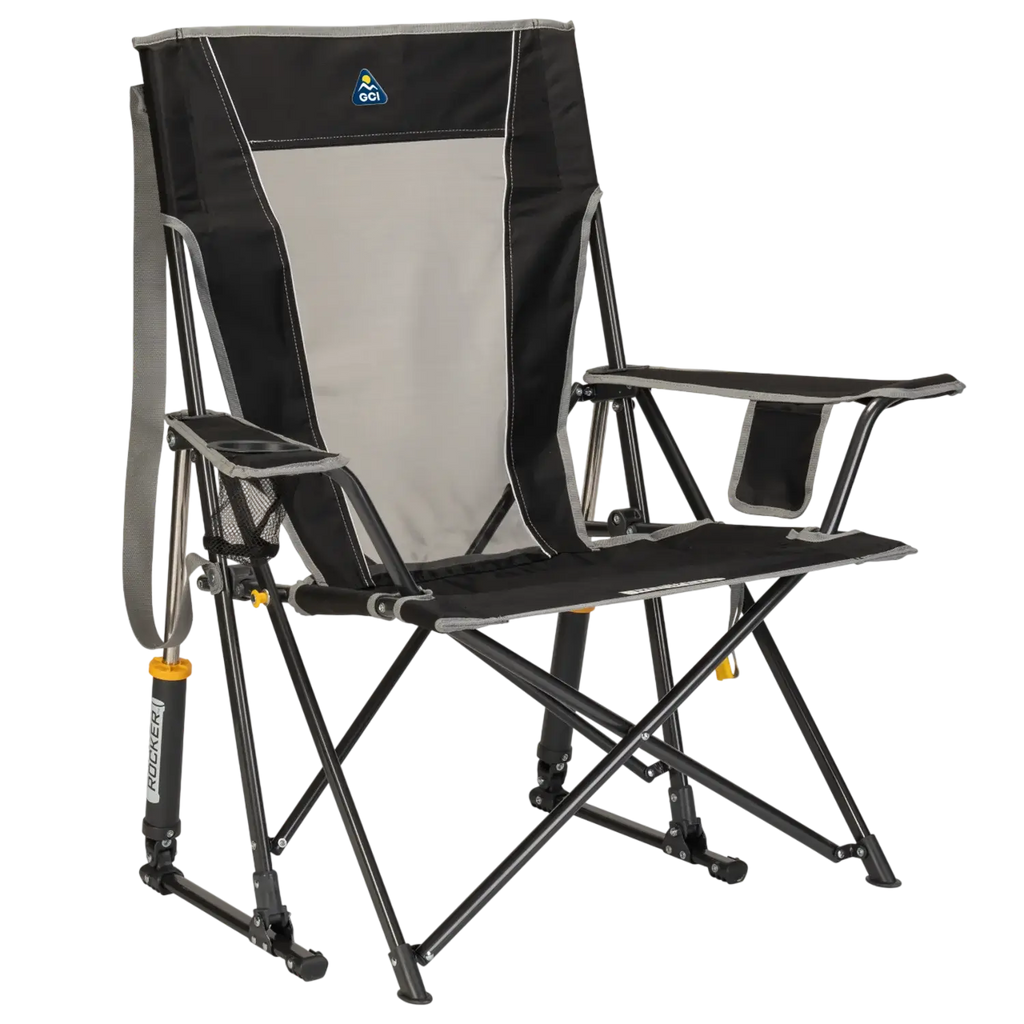 Comfort Pro Rocker, Black, Front Right