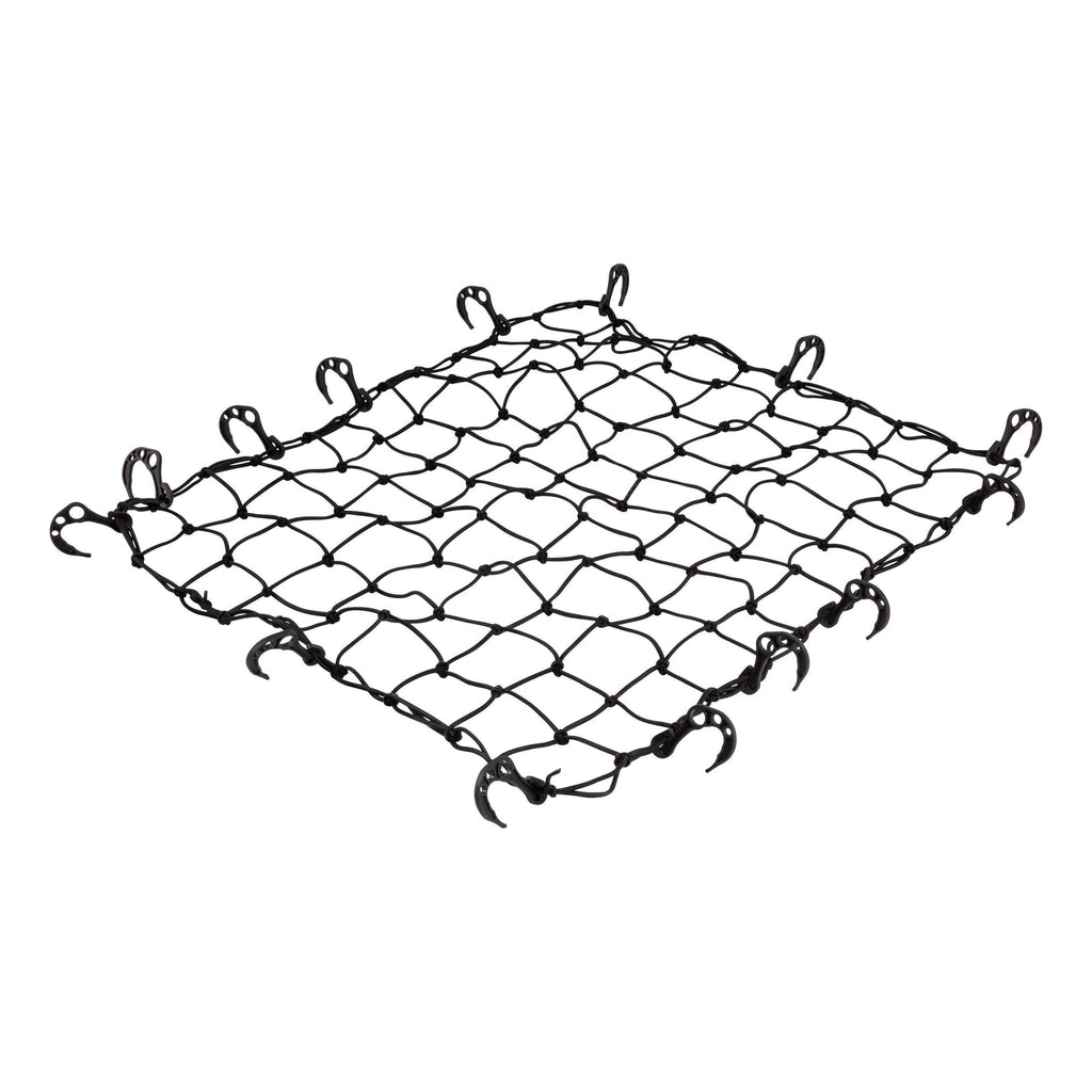 CURT 18218 Elastic Cargo Net with Hooks for Roof Basket, 44 x 36-in