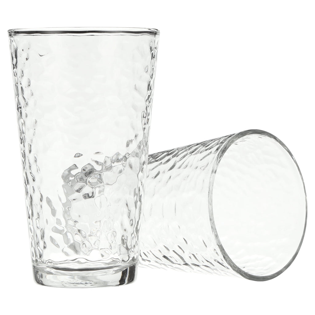 Vintage Frost Glass Drinkware Set, 16.2 oz, 8-Piece