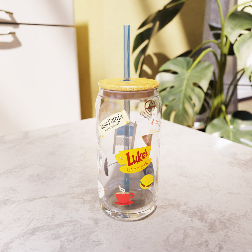 20oz Gilmore Girls Glass Hadley Tumbler