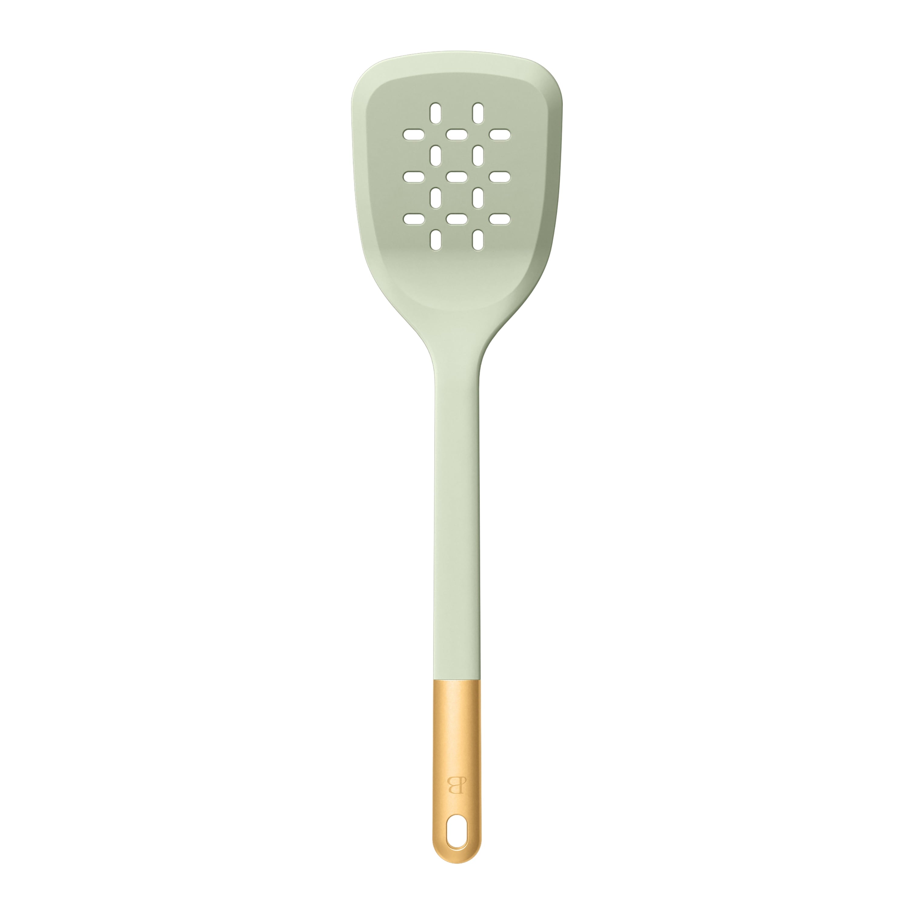 6-Piece Silicone Tool Set with Ceramic Crock, Porcini Taupe by Drew Barrymore