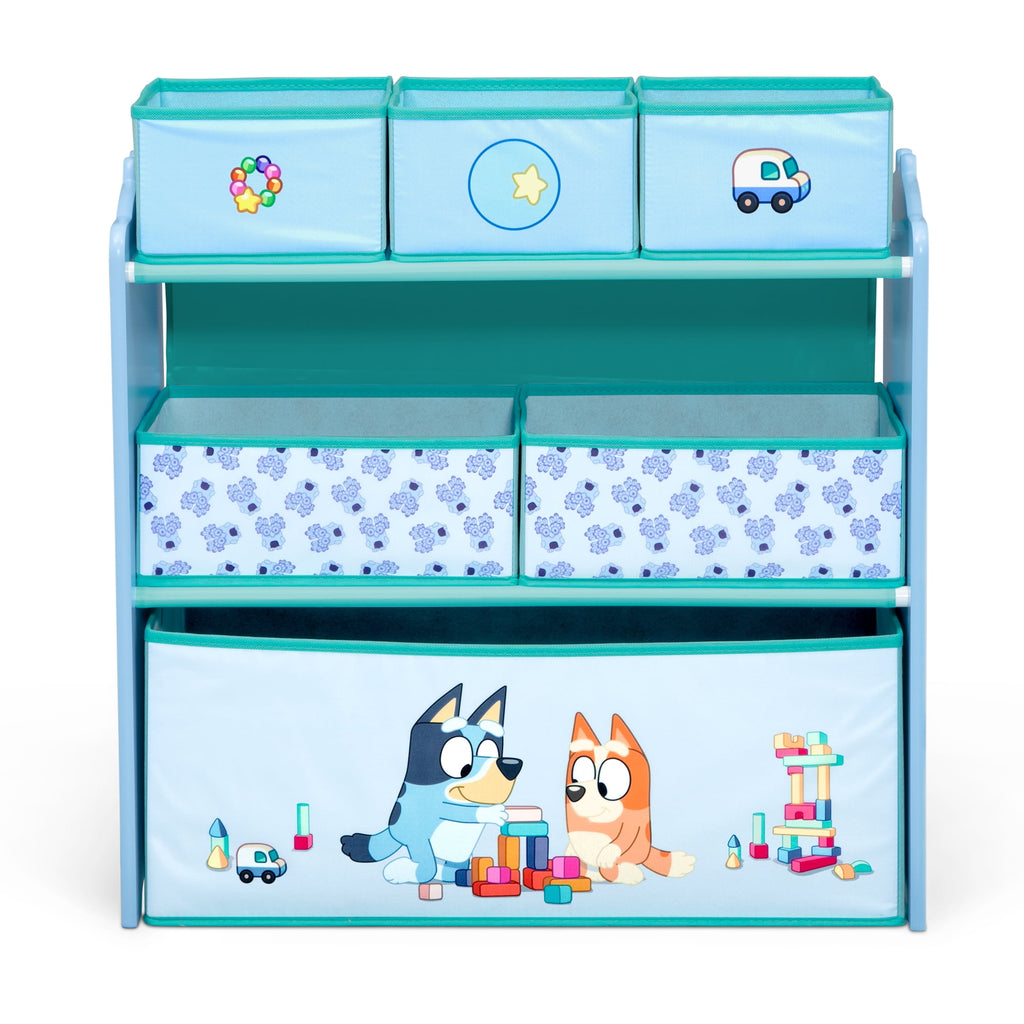 Design and Store 6 Bin Toy Storage Organizer by