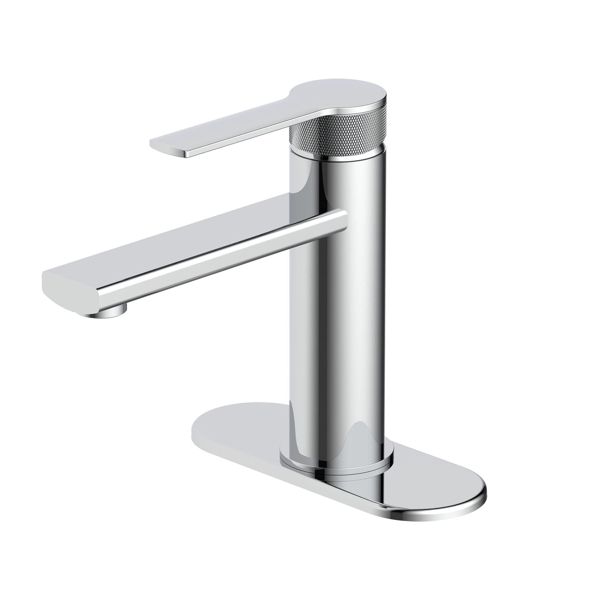 Danze Sia 1-Handle Lavatory Faucet with Knurled Accents, Chrome