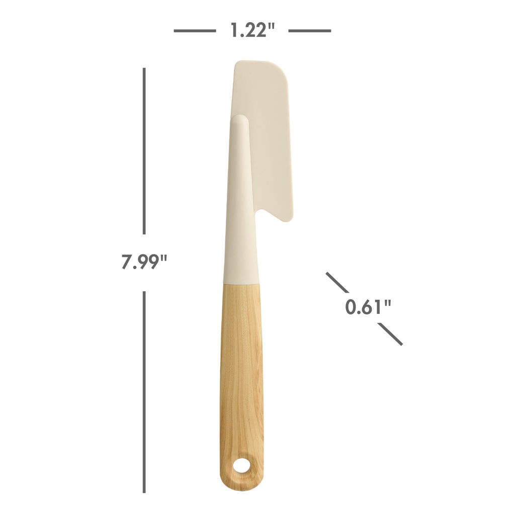 5 Piece Mini Utensils, Light Gray