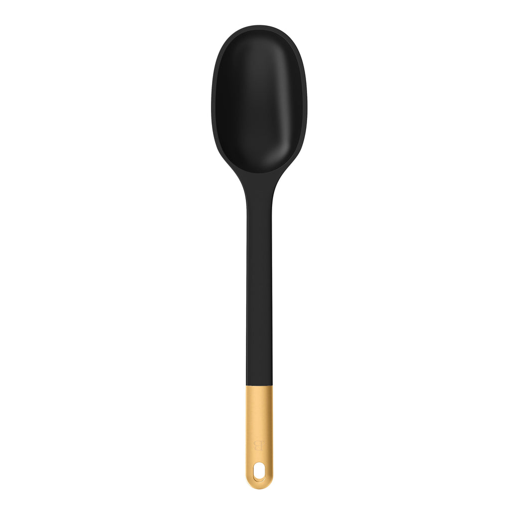 3-Piece Silicone Kitchen Utensil Tool Set, Porcini Taupe by Drew Barrymore