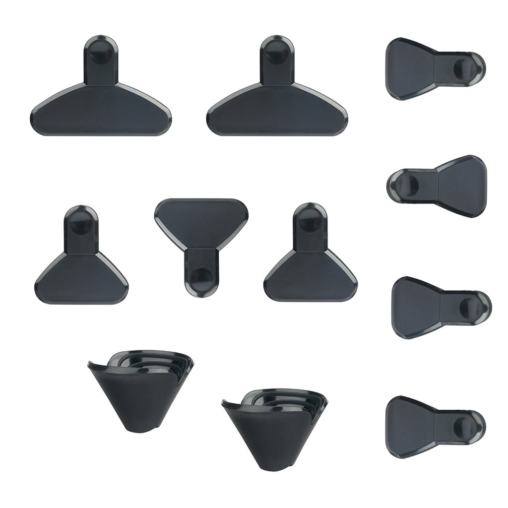 36 Piece Kitchen Gadget Set with Kitchen Cooking Utensils, and Drawer Organizer, Black