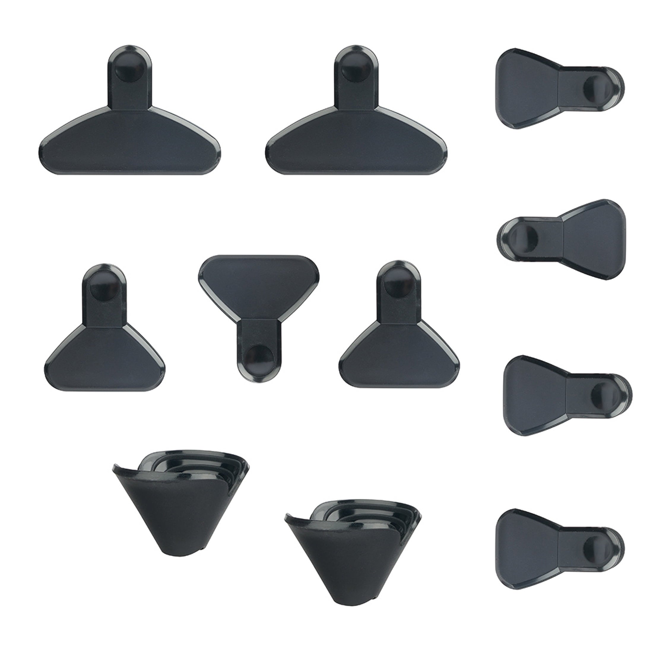 36 Piece Kitchen Gadget Set with Kitchen Cooking Utensils, and Drawer Organizer, Black