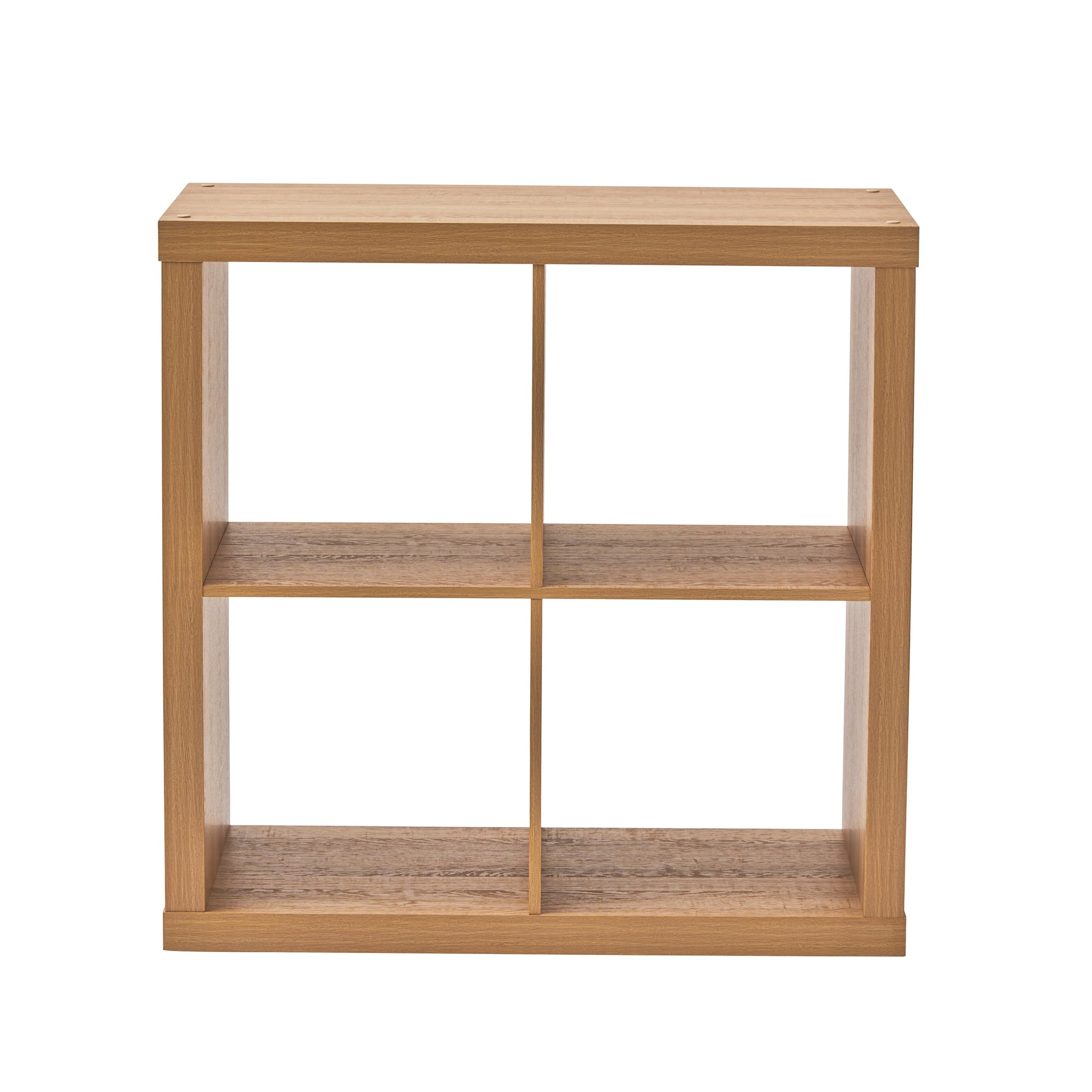 Better Homes &amp; Gardens 4 Cube Storage Organizer, White Texture