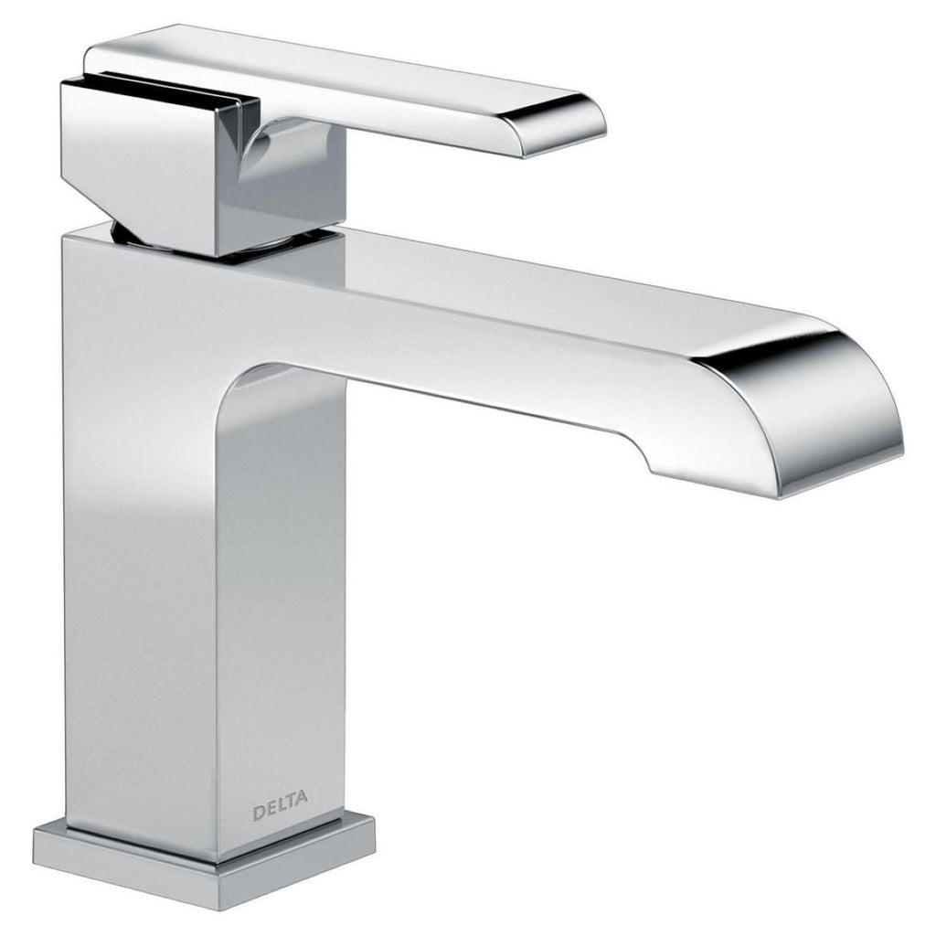 Delta Ara 1-Handle Bathroom Faucet with Metal Pop-Up, Chrome