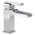 Delta Ara 1-Handle Channel Bathroom Faucet with Metal Pop-Up, Chrome