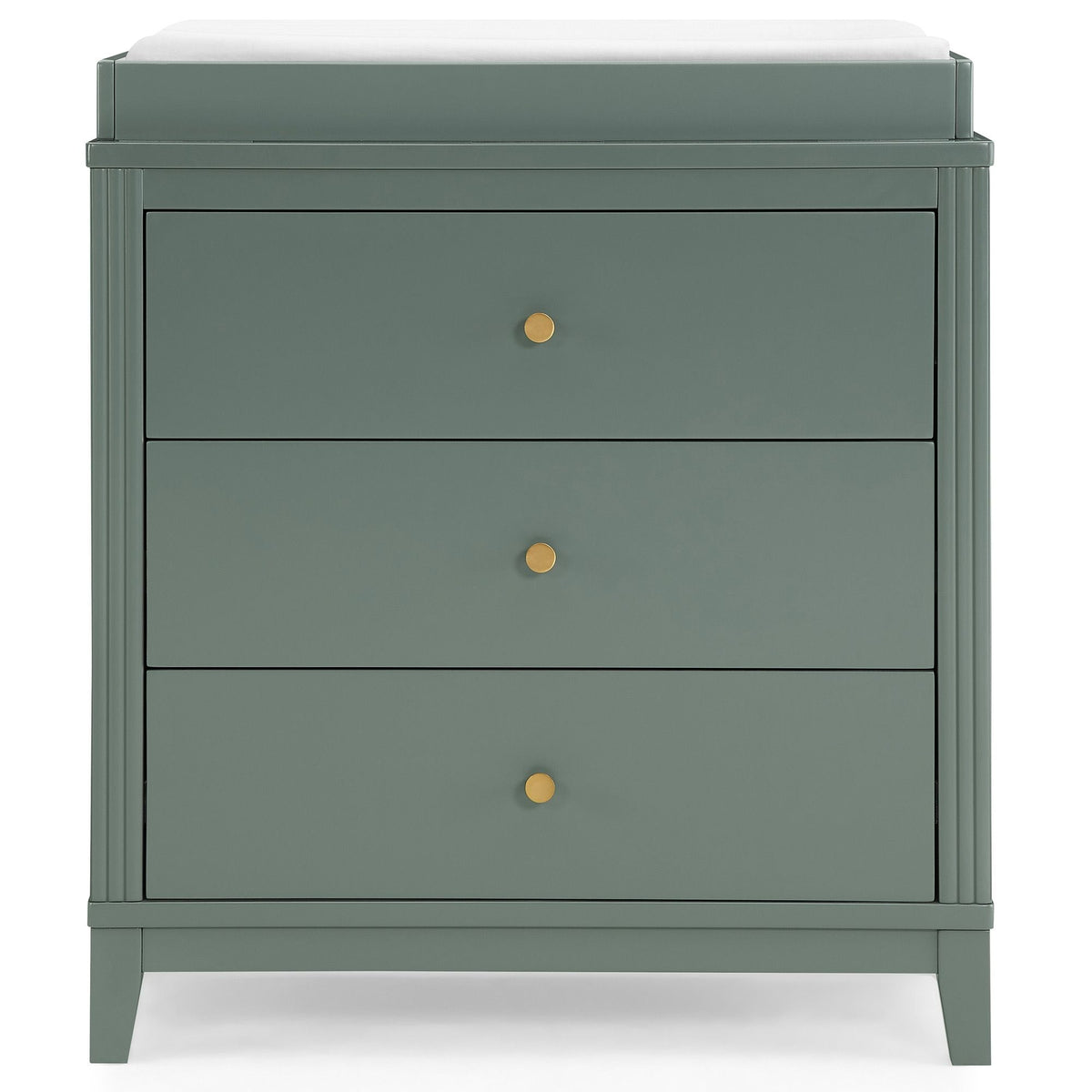 Delta Eloise 3-Drawer Dresser with Changing Top, Grassy Glen