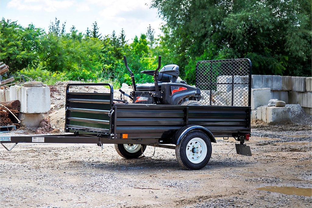 Detail K2 Mighty 5x7 Multi-Utility Boxed Trailer with Drop Down Gate
