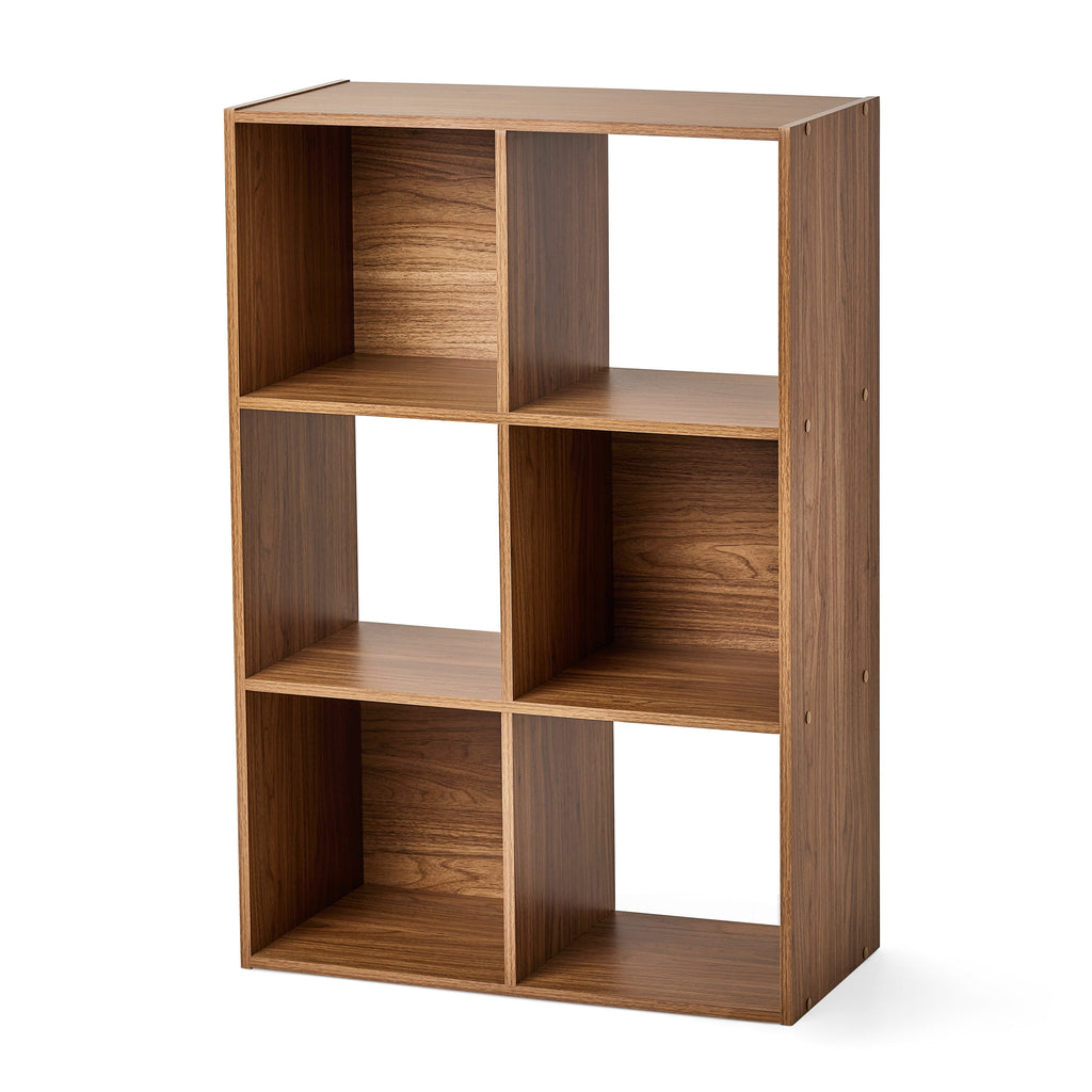 6 Cube Storage Organizer, White