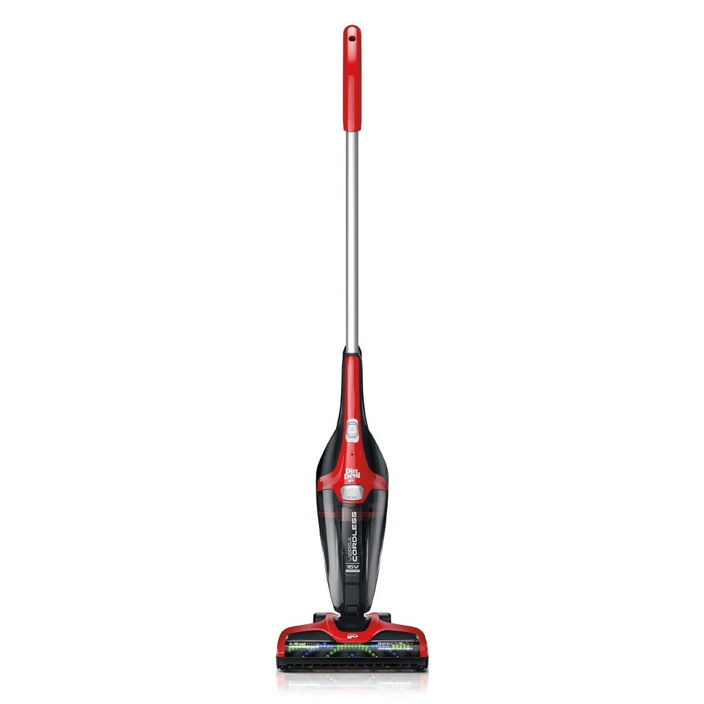 Dirt Devil Versa Cordless Stick Vacuum, Lightweight, Red