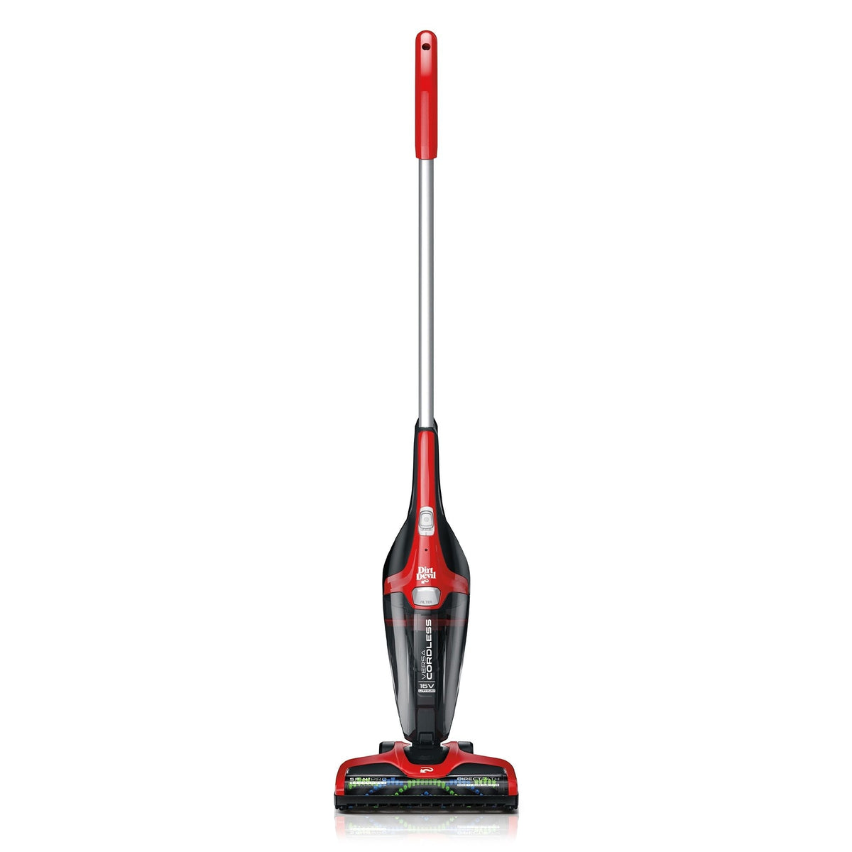 Dirt Devil Versa Cordless Stick Vacuum, Lightweight, Red