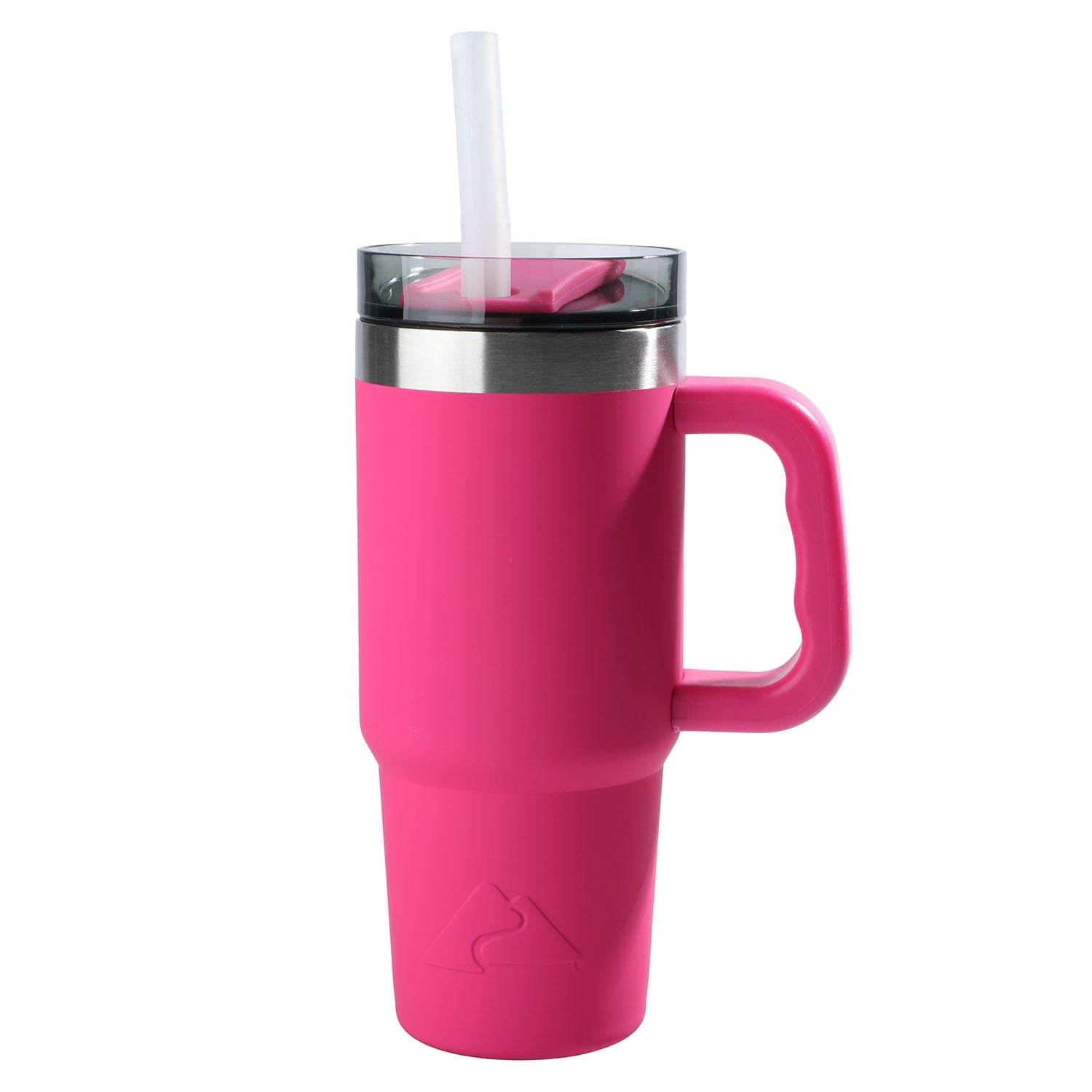 Ozark Trail 18 oz Stainless Steel Insulated Tumbler with Handle, Black