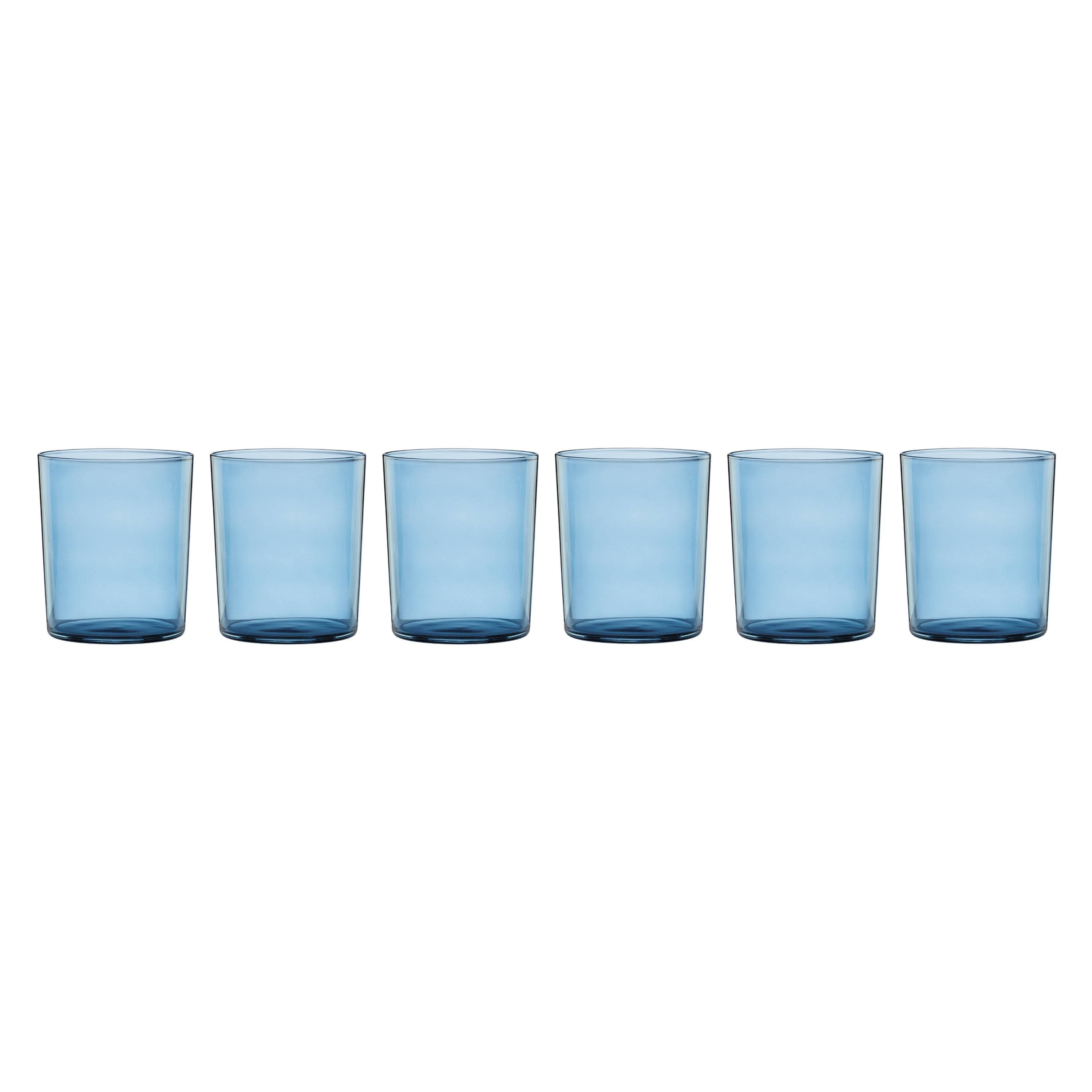 Entertain 365 12-Piece Clear Glass Stackables Drinkware Set