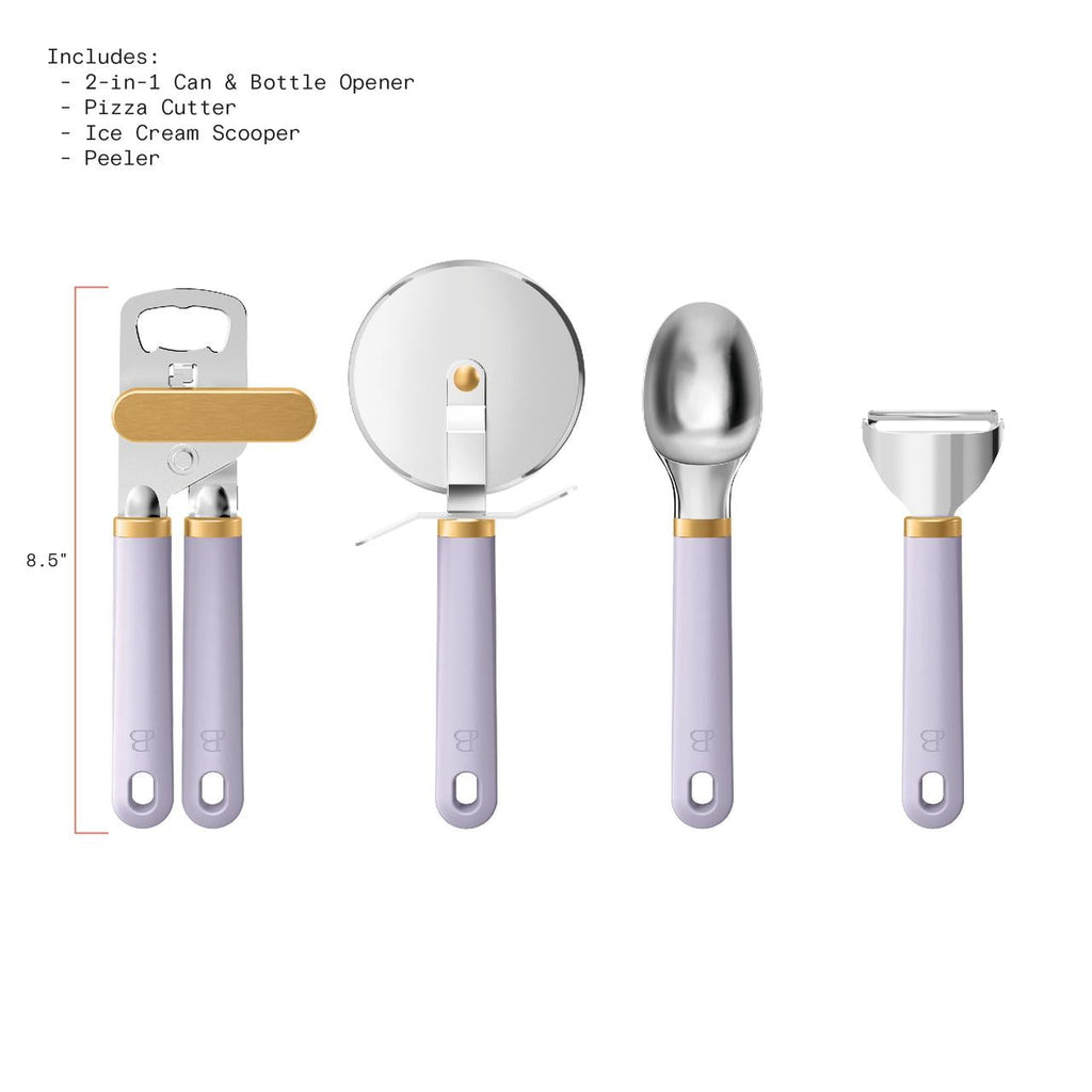 4-Piece Essentials Gadget Set, Porcini Taupe by Drew Barrymore