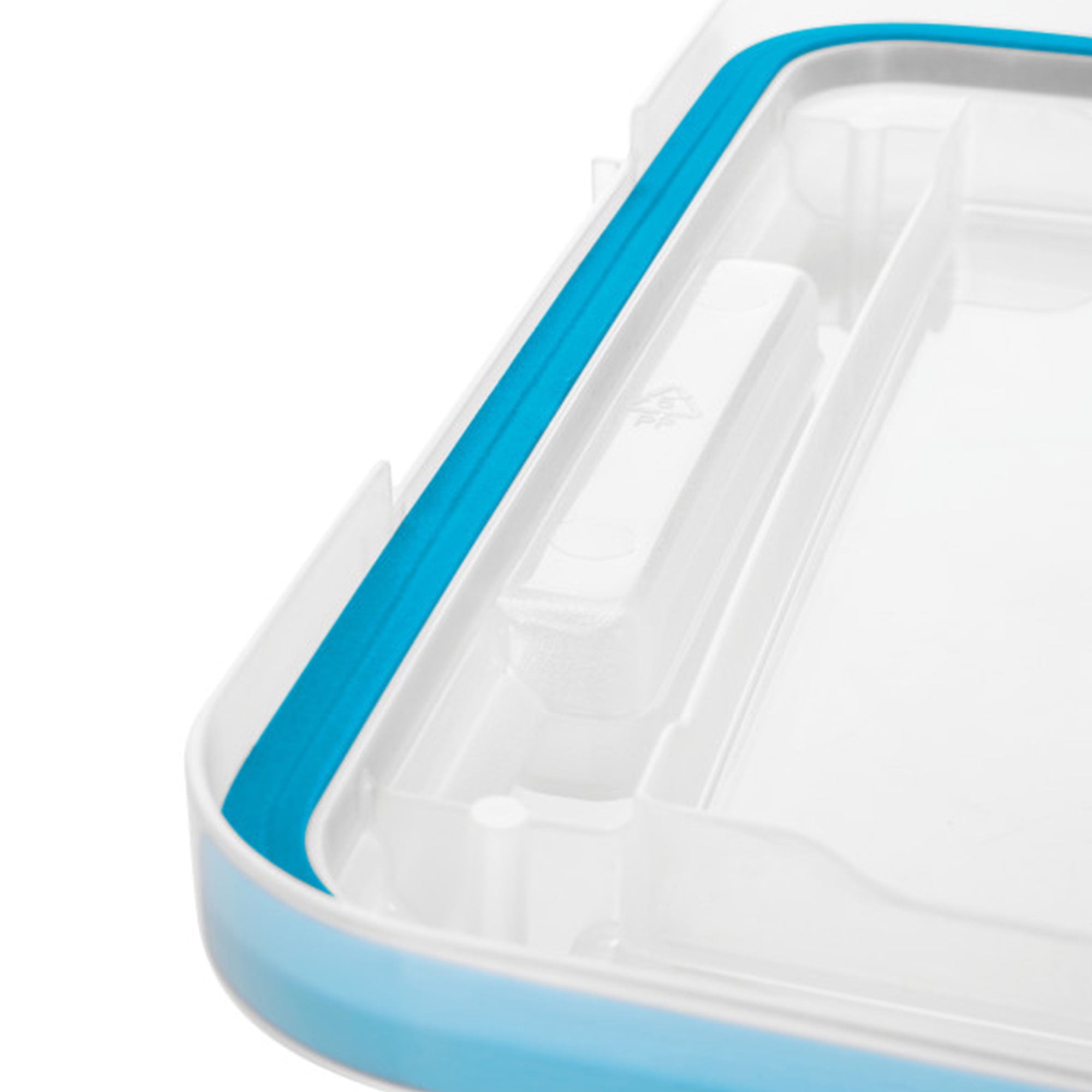7.5 Quart Clear Plastic Storage Box with Latching Lids, (6 Pack)