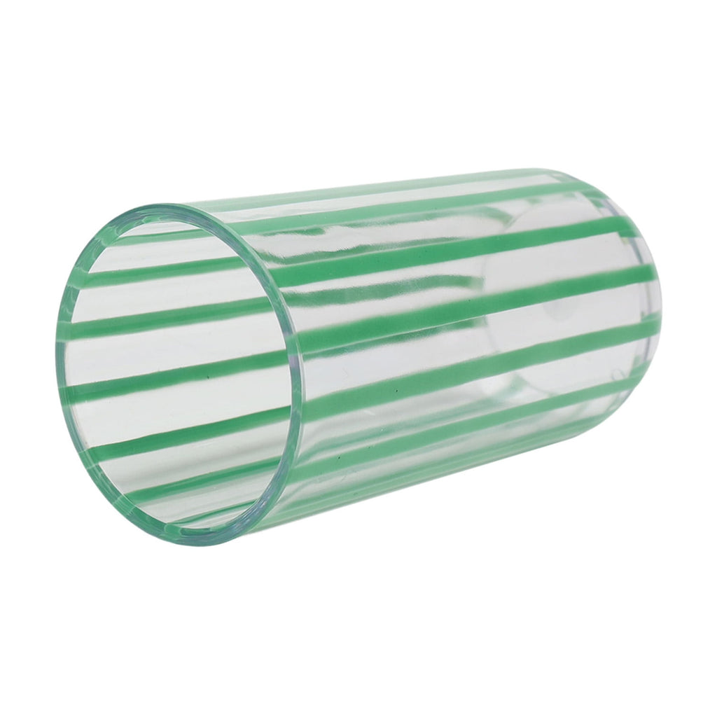 by Becky G. &amp; Alejandra 18-Ounce Tall Acrylic Stripe Line Tumbler, Blue