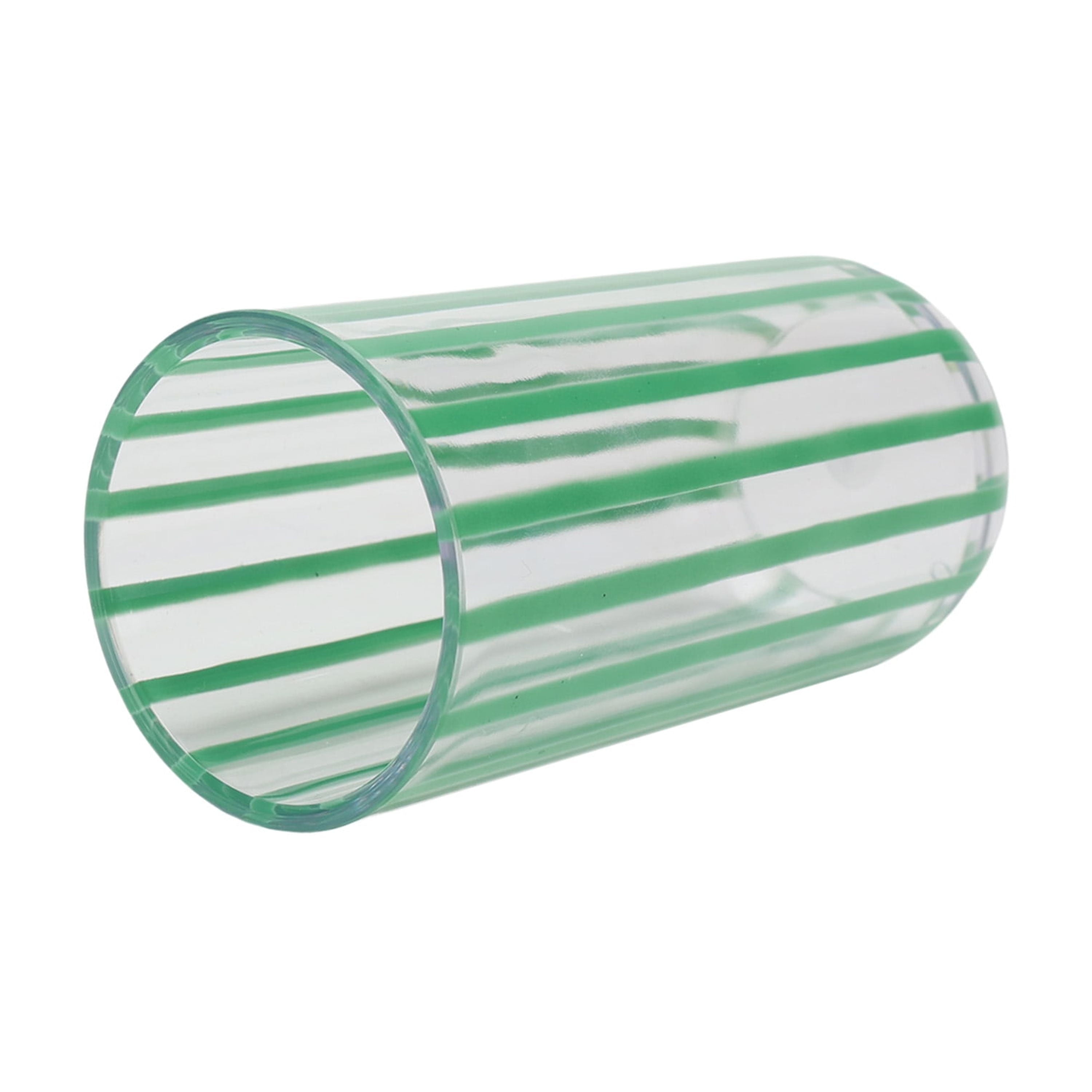 by Becky G. &amp; Alejandra 18-Ounce Tall Acrylic Stripe Line Tumbler, Blue