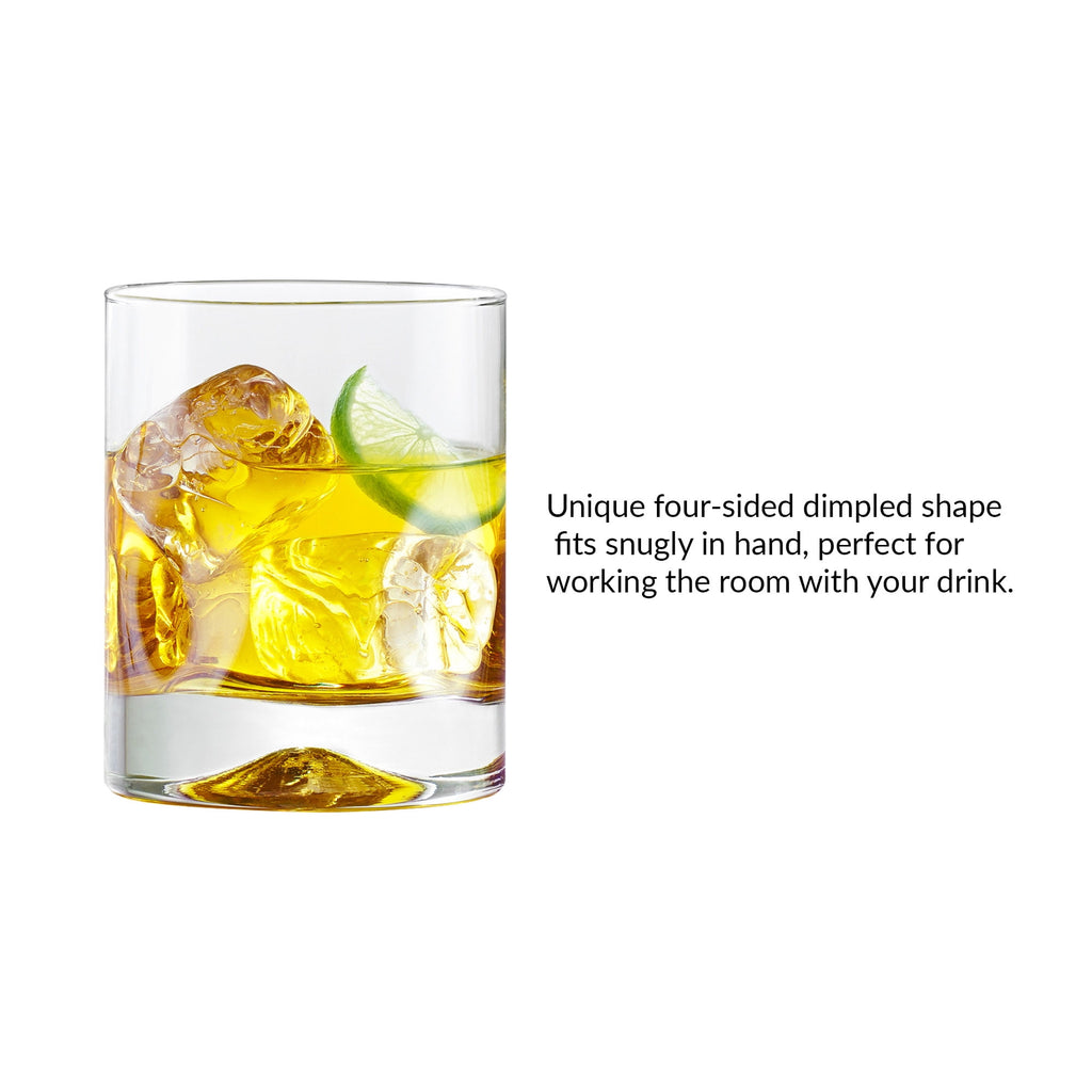 Better Homes &amp; Gardens Lyra Drinking Glasses, 12.5 oz, Set of 4