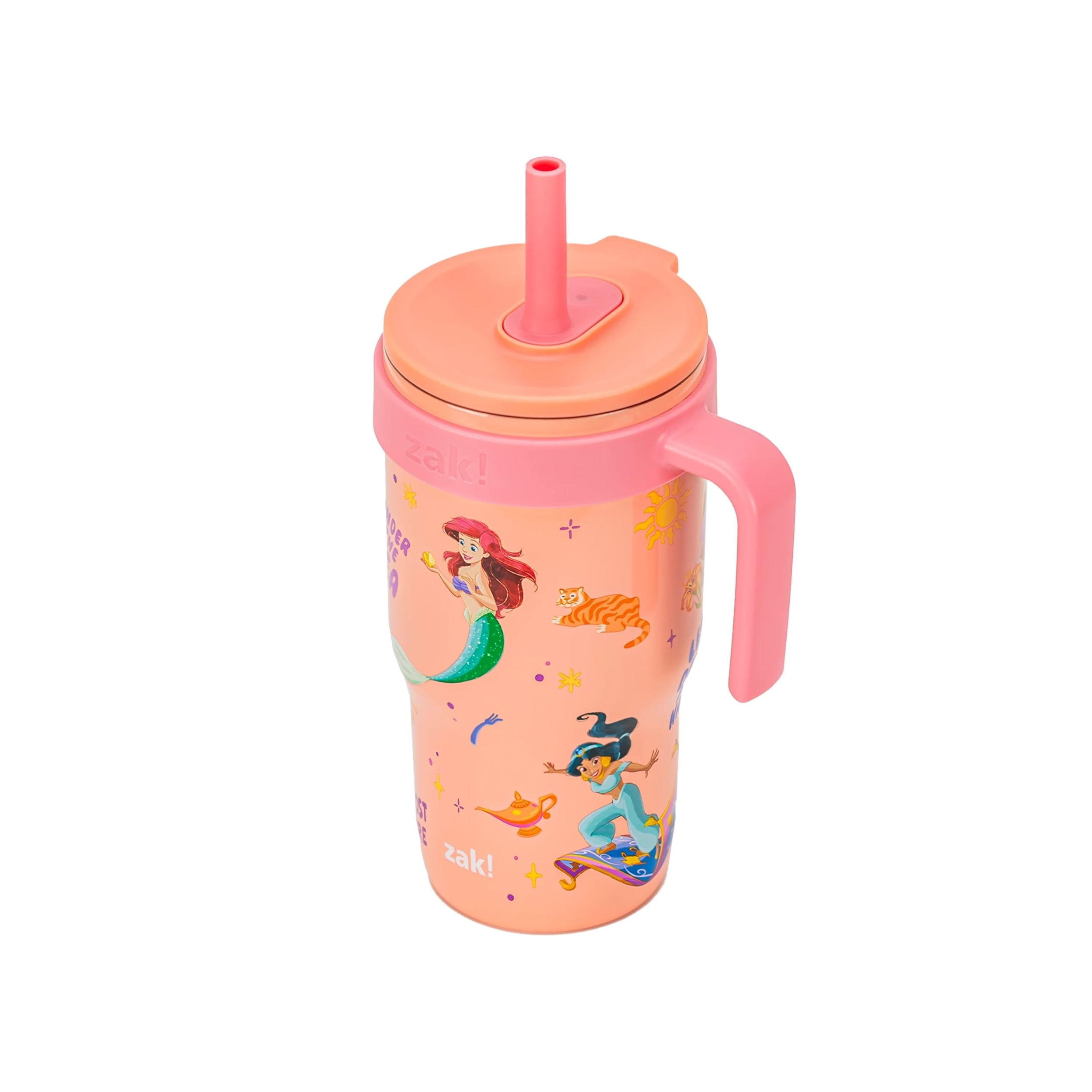 18oz Stitch Kids Straw Handle Tumbler