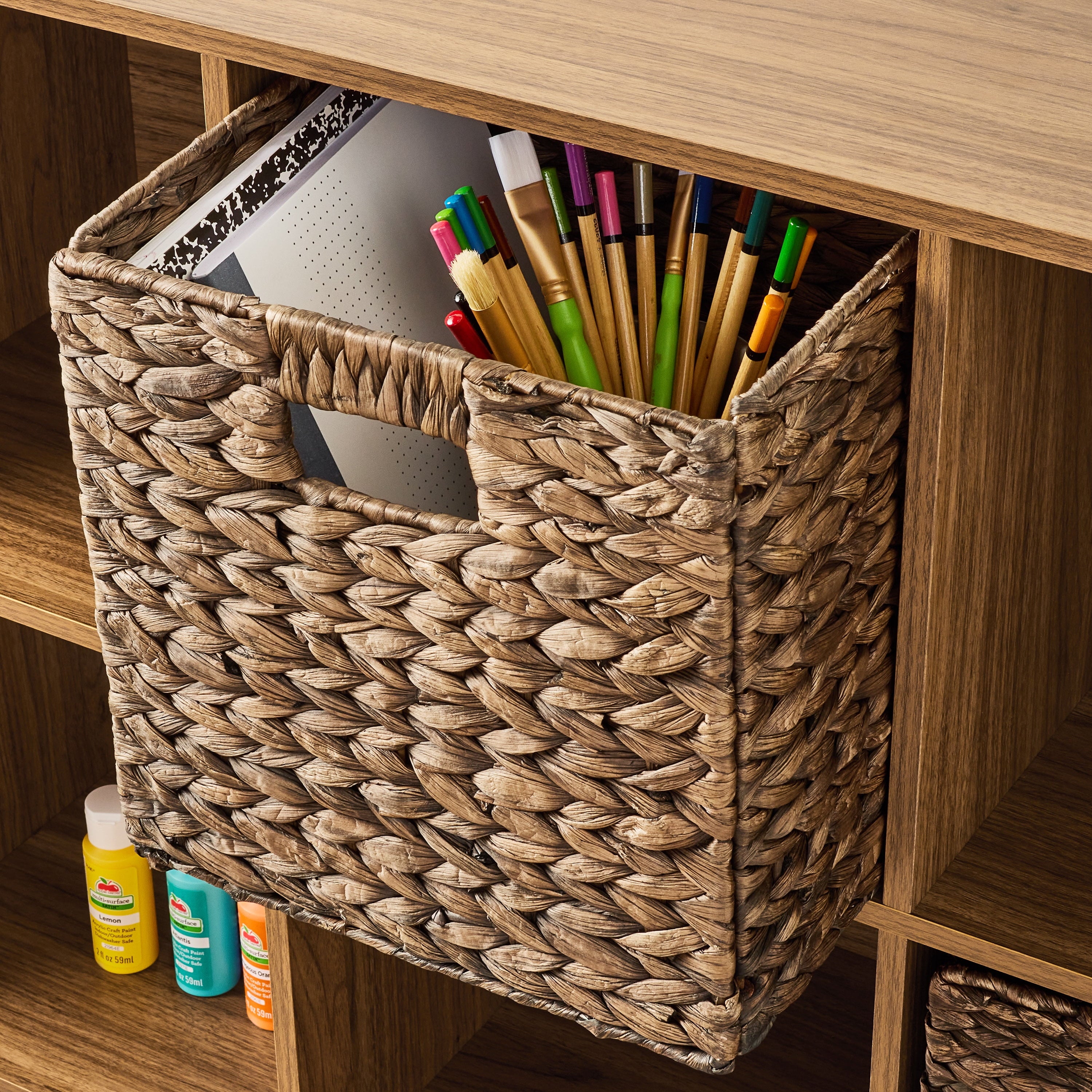 6 Cube Storage Organizer, White