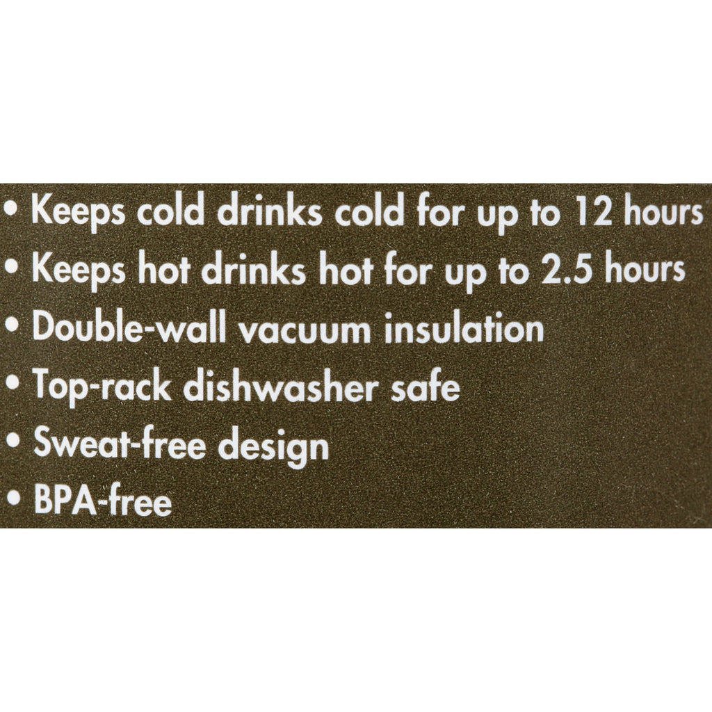 Ozark Trail 22 oz Stainless Steel Insulated Tumbler, Black