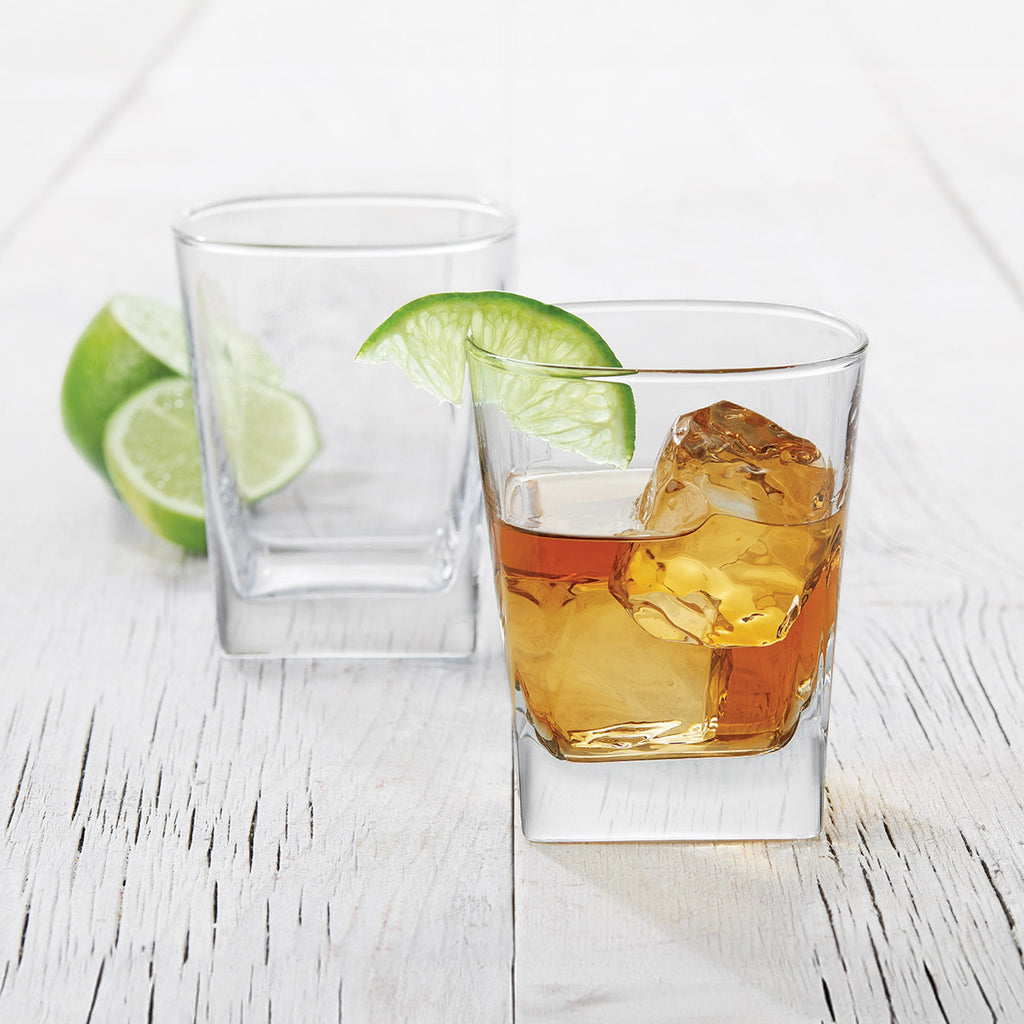 Better Homes &amp; Gardens Clear Glass Drinkware Set, 12.17 oz, 4-Piece