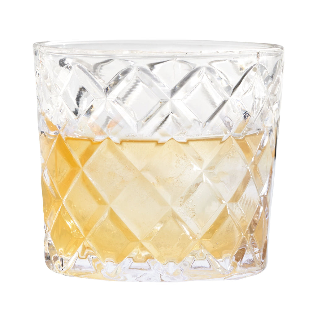 Better Homes &amp; Gardens Diamond Cut Old Fashioned Glass, 4-Pack