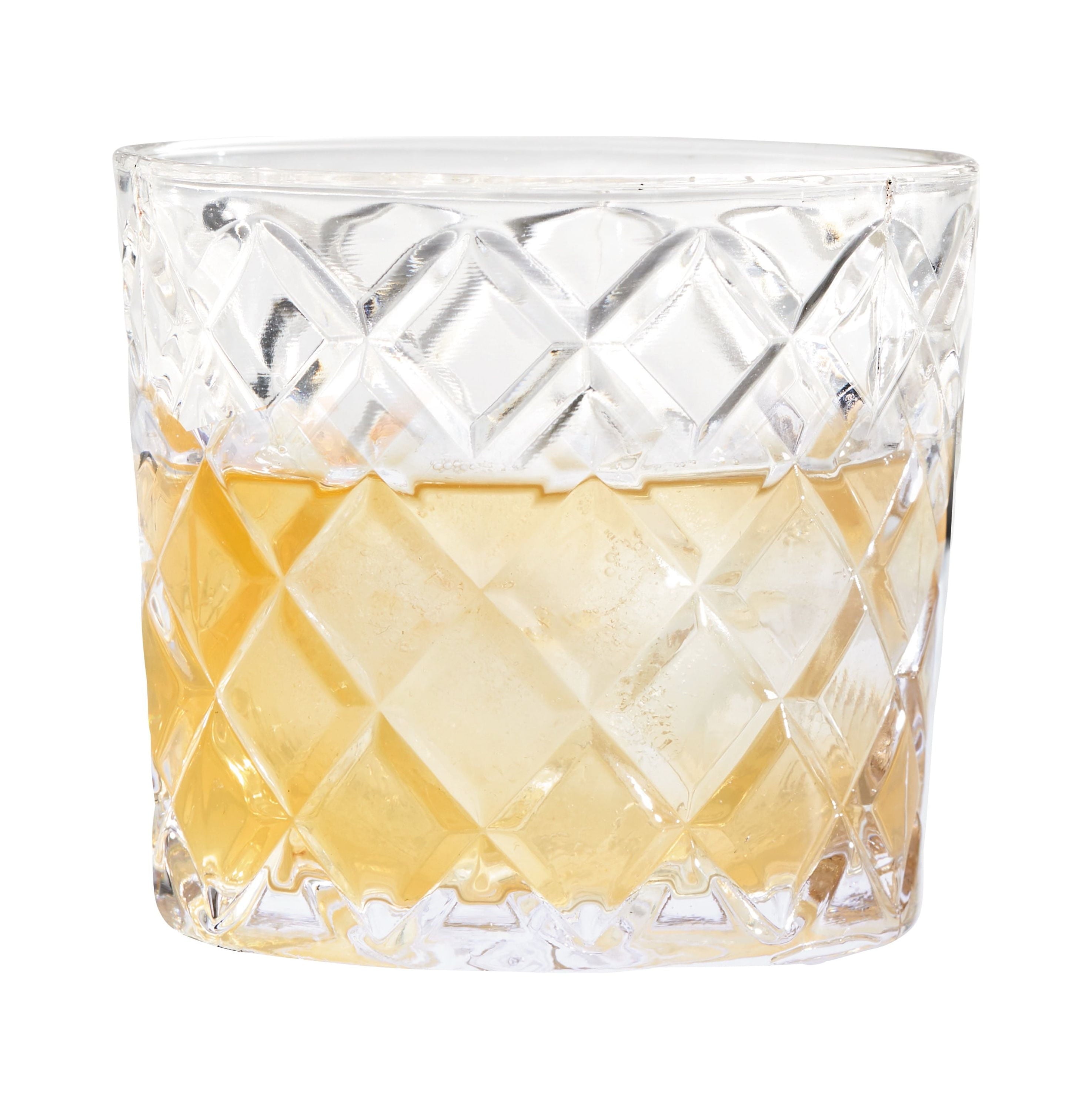 Better Homes &amp; Gardens Diamond Cut Old Fashioned Glass, 4-Pack