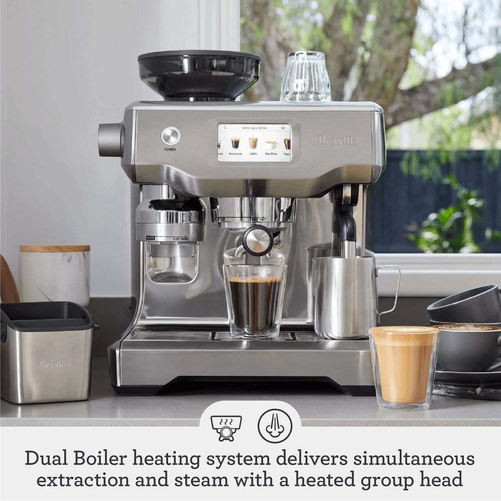 Breville BES990BSSUSC Automatic Espresso Machine