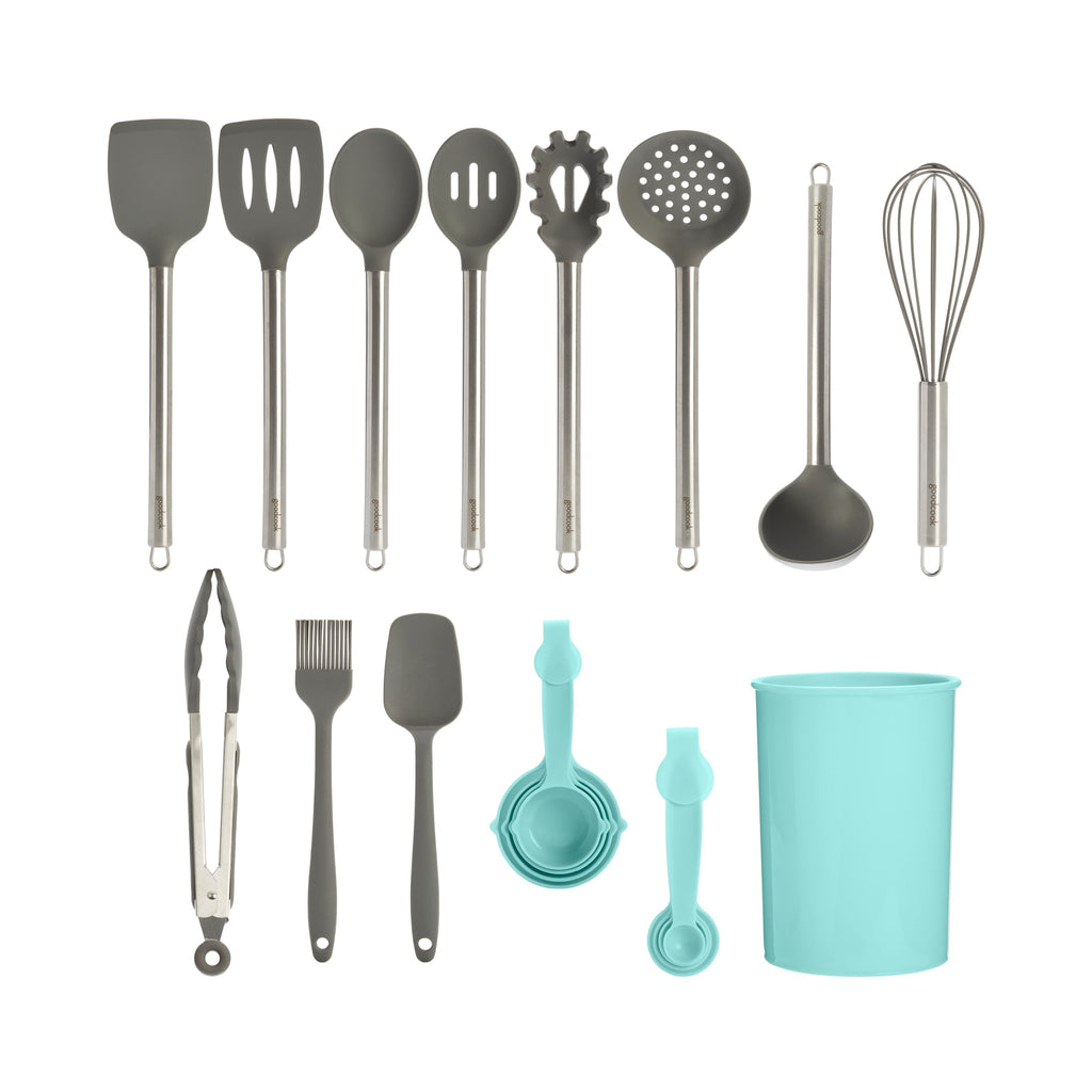 PRO 20 Piece Kitchen Tools &amp; Gadget with Crock Set