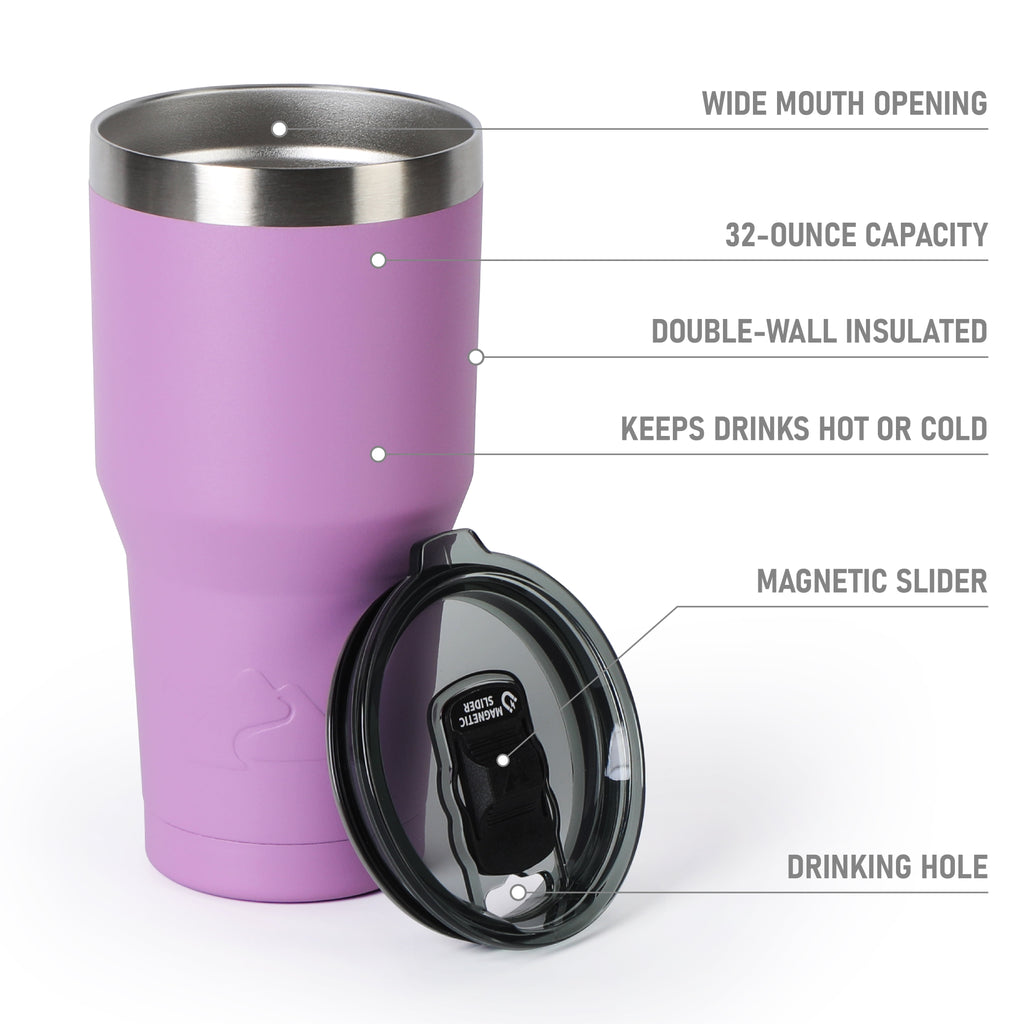 Ozark Trail 32 oz Stainless Steel Insulated Tumbler, Black