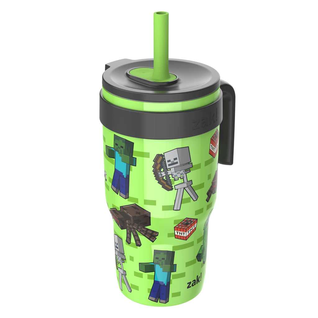 18oz Stitch Kids Straw Handle Tumbler