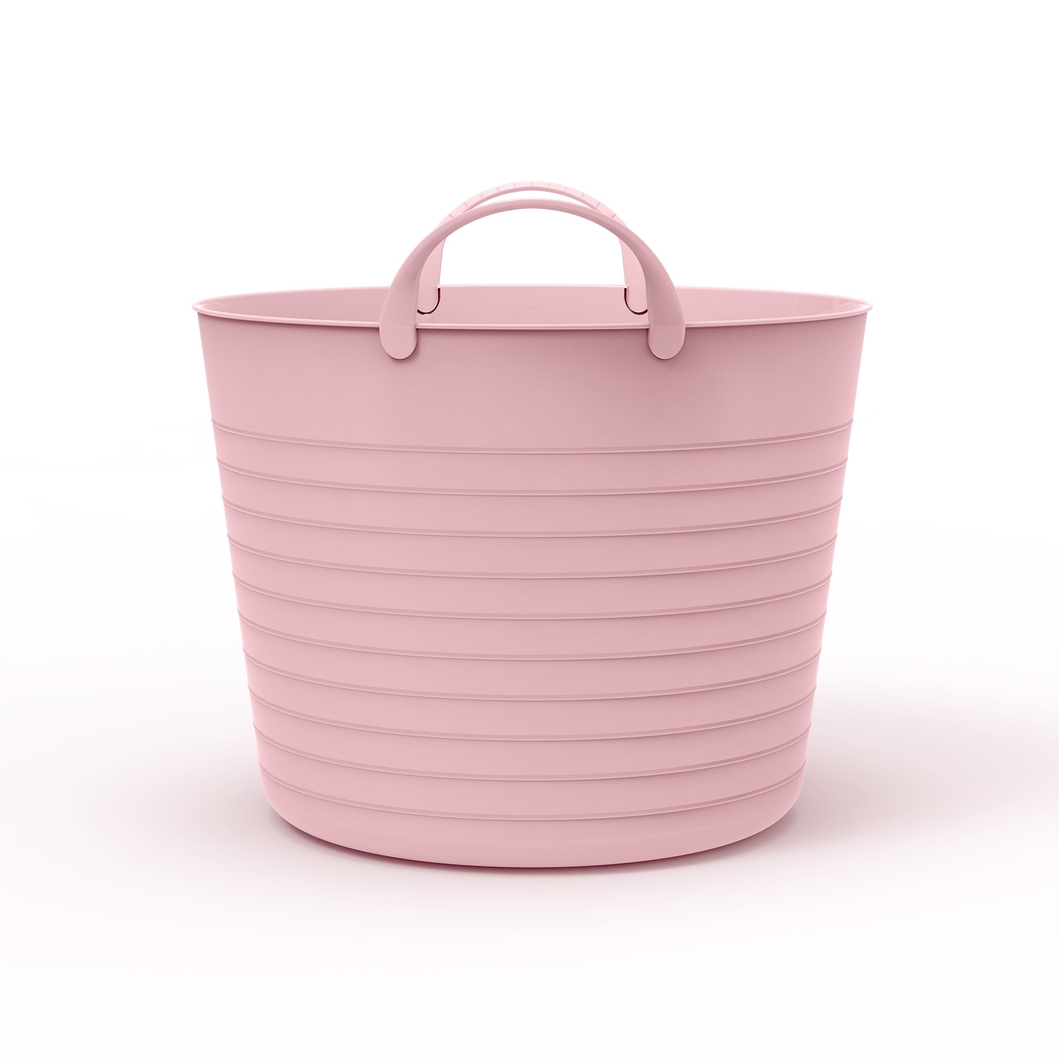 Kids 10 Gallon Flex Storage Bin, Pink, 20 in x 16 in x 17 in