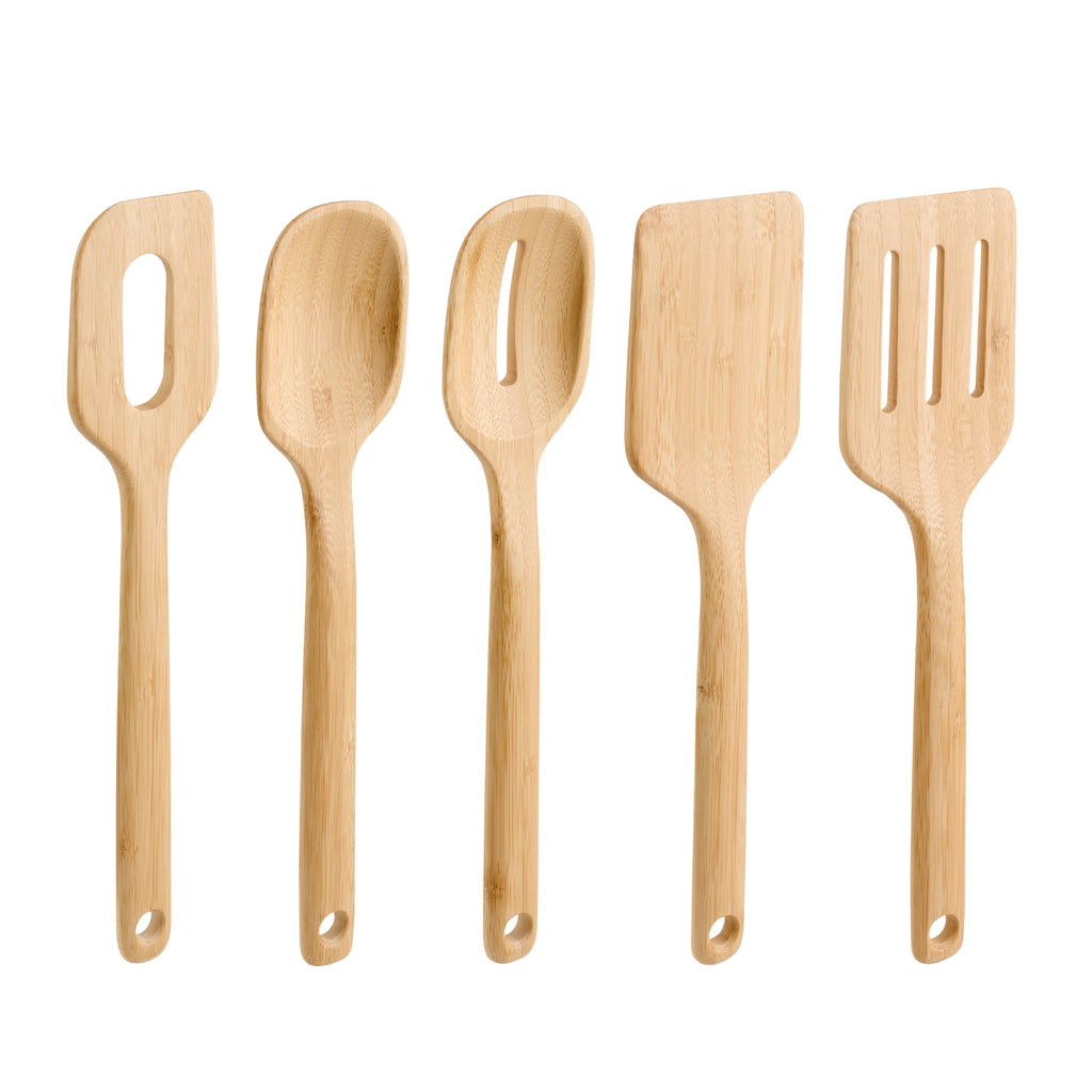 5 Piece Bamboo Tools