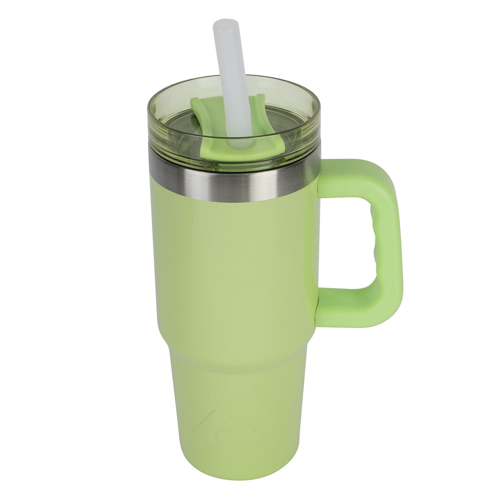 Ozark Trail 18 oz Stainless Steel Insulated Tumbler with Handle, Black