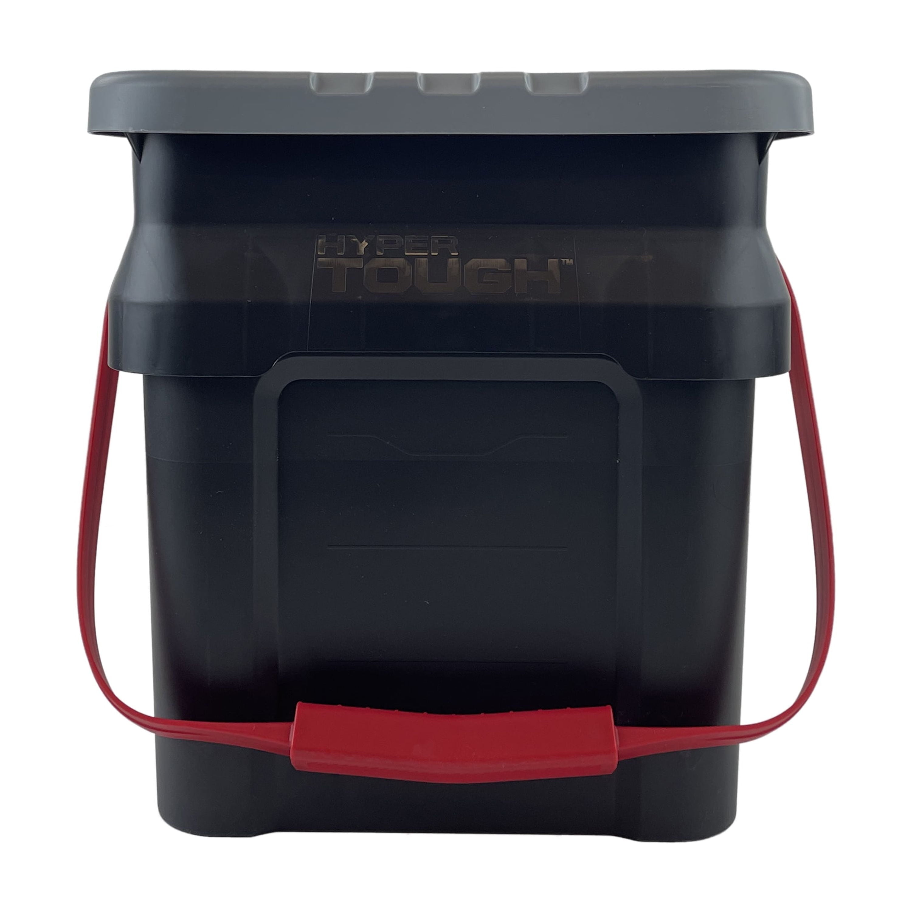 5 Gallon Heavy Duty Plastic Material Bucket Tote, Black, Adult