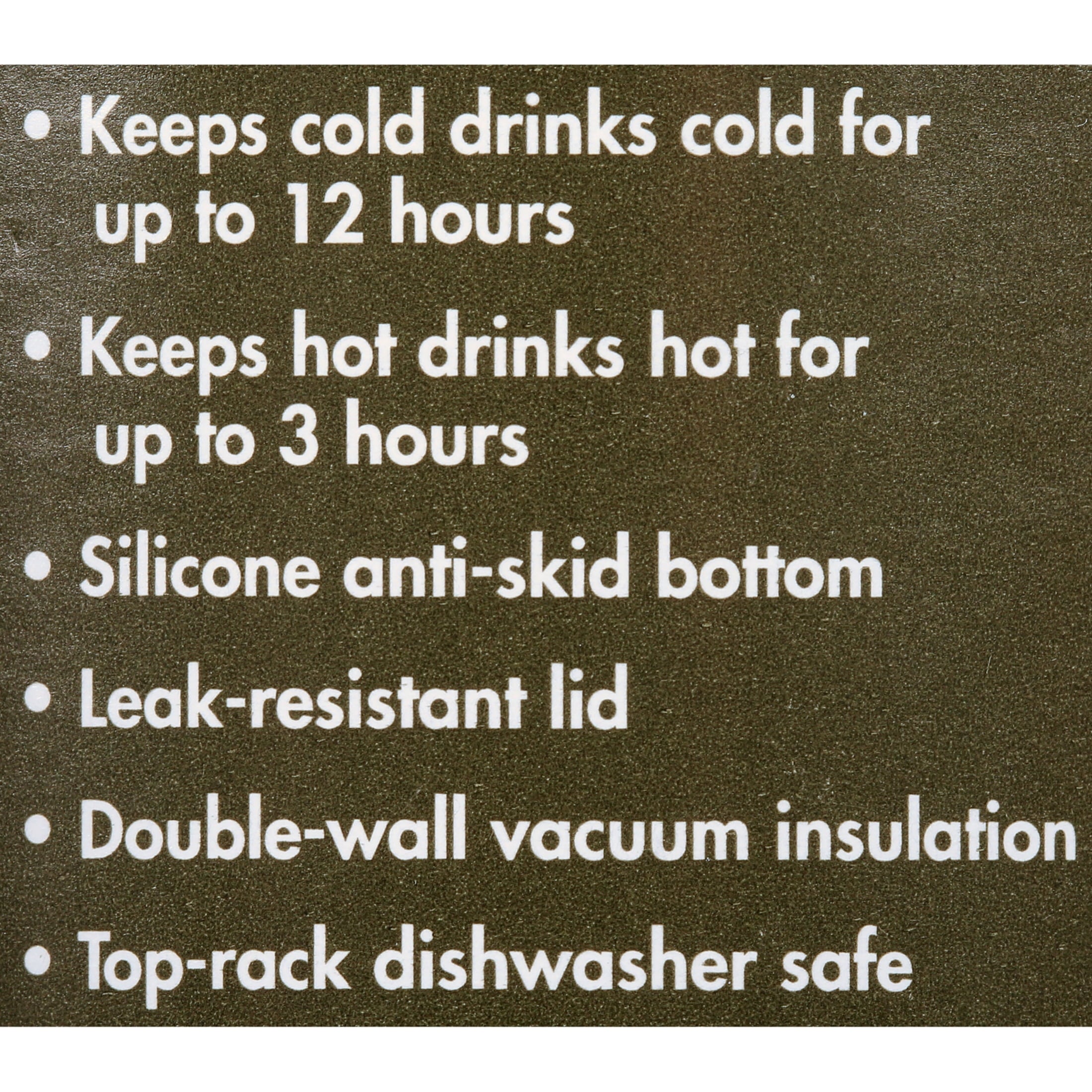 Ozark Trail 18 oz Stainless Steel Insulated Tumbler with Handle, Black