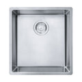 Franke Cube 18-Gauge Stainless Steel Prep Sink, 16.5x18-in