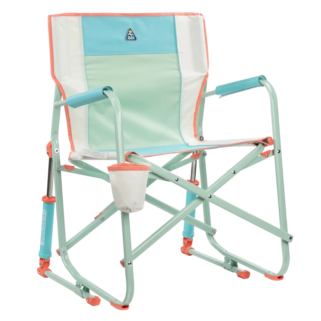 Freestyle Rocker, Ivory Color Block, Front Right