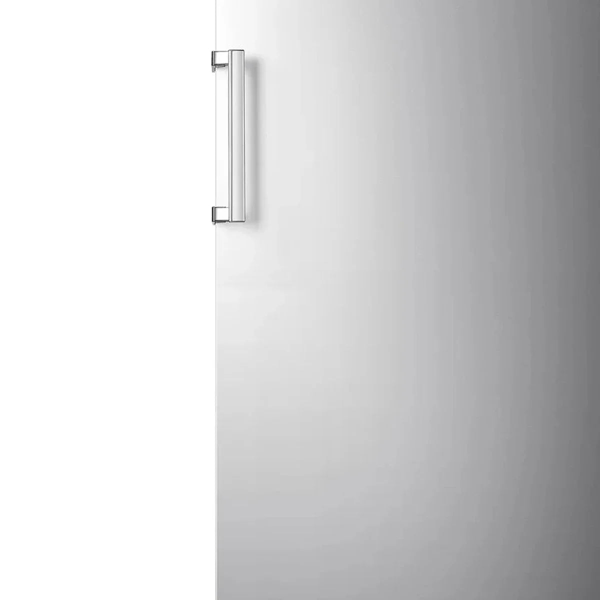 Hisense 17 cu ft. Stainless Steel Look Garage Ready Convertible Upright Fridge or Freezer with Reversible Door