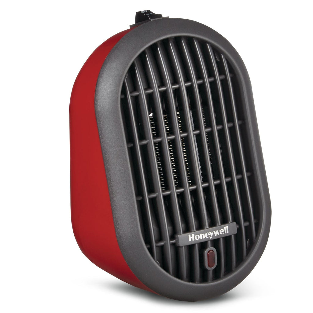 Honeywell HCE100 HeatBud Personal Portable Ceramic Space Heater, 250W, Assorted